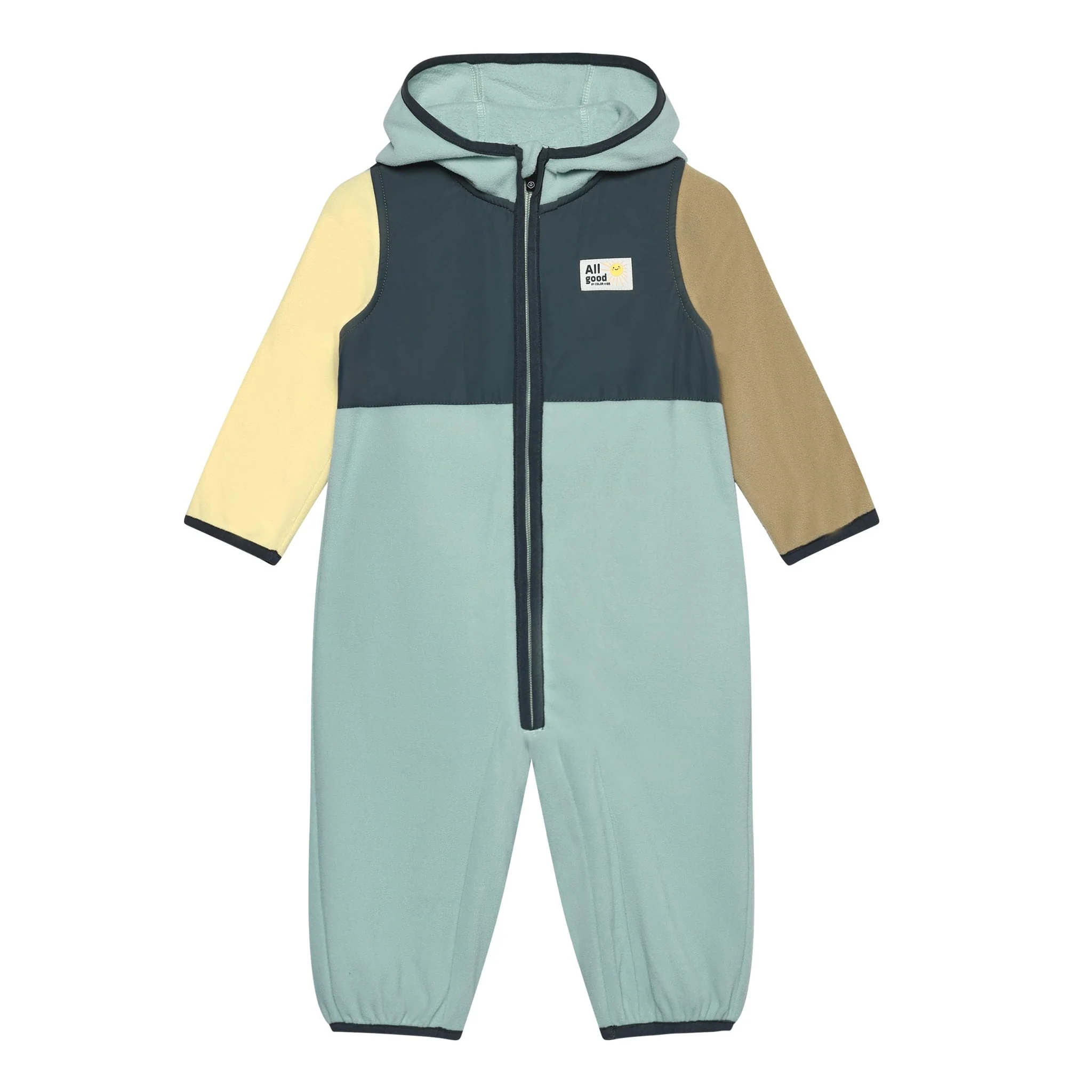 Une Pièce Polar Colorblock 9-24mois