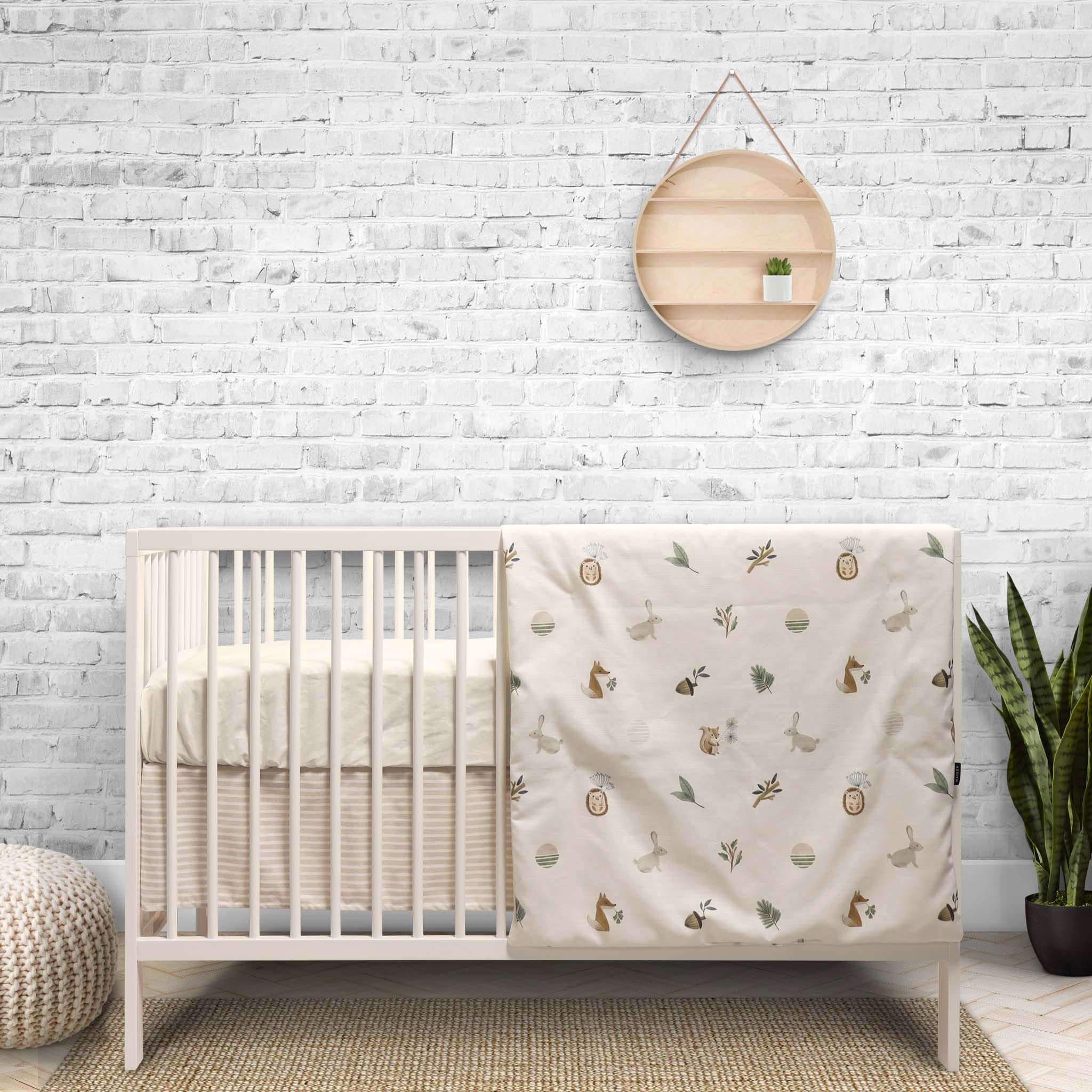 Literie 3 Morceaux Lit de bébé - Dans les Bois