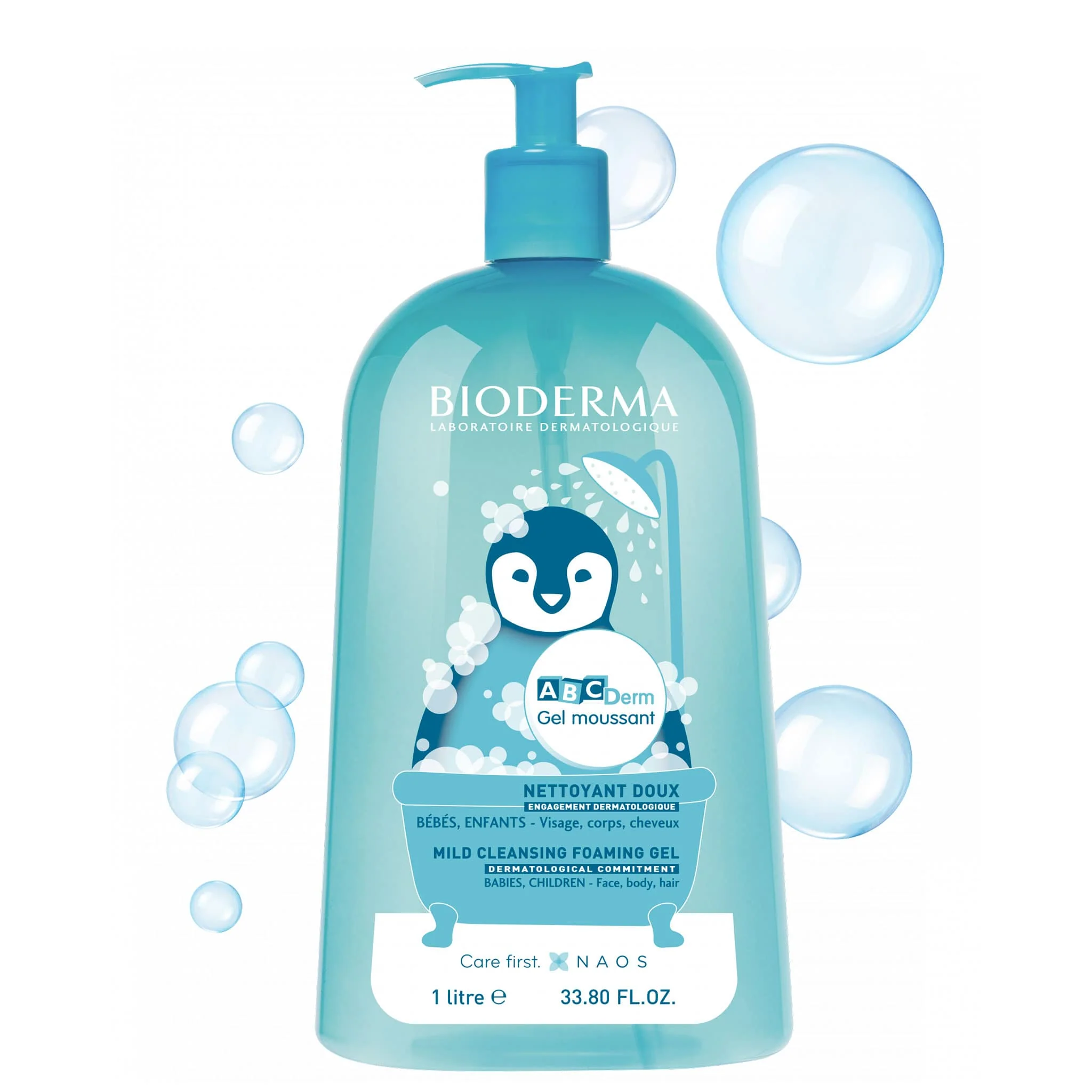ABCDerm Gel Moussant 1L - Image 2