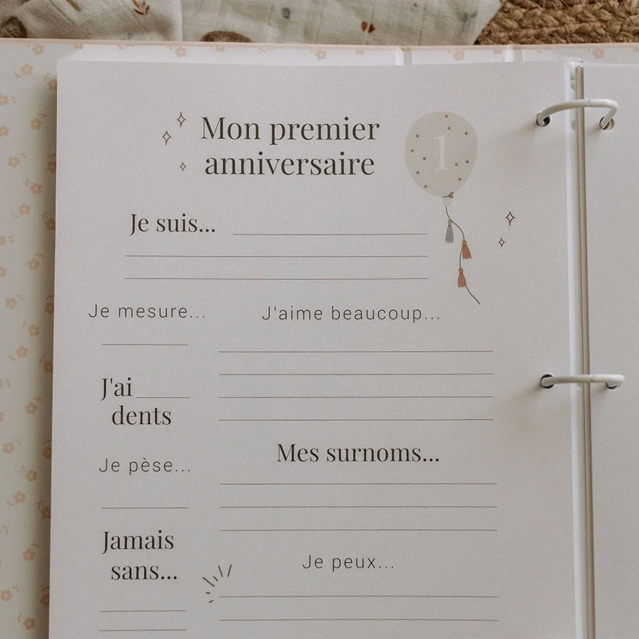 Album De Bébé - Rose Pâle - Image 3