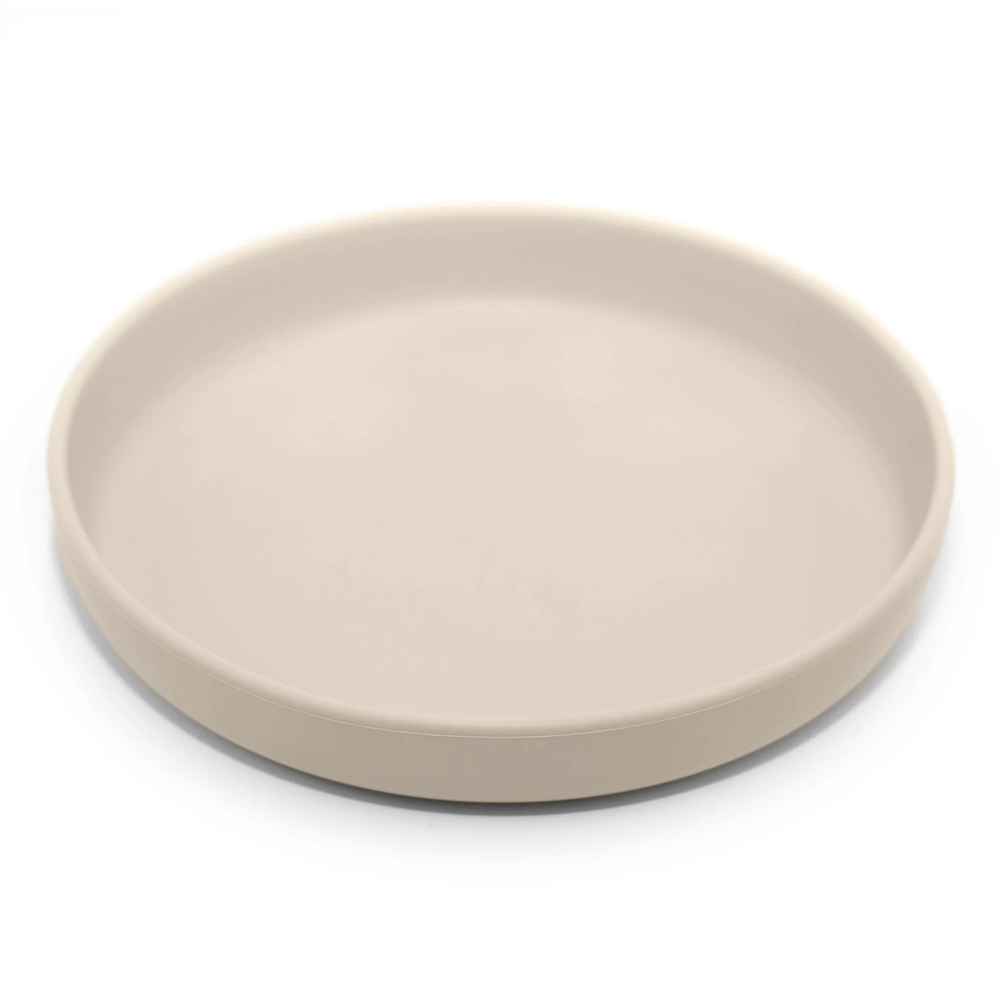 Assiette Silicone Ivoire