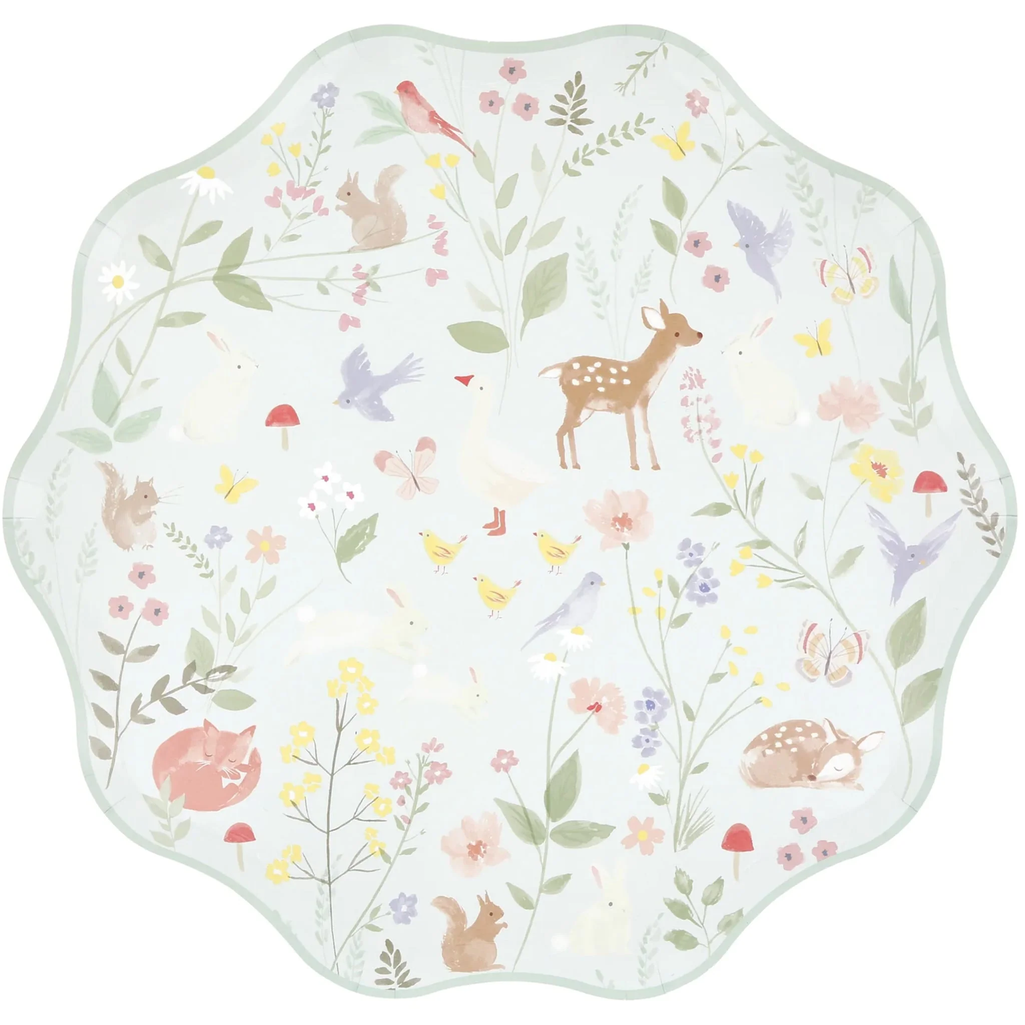 Assiettes de Carton (8) Petits Animaux - Image 5