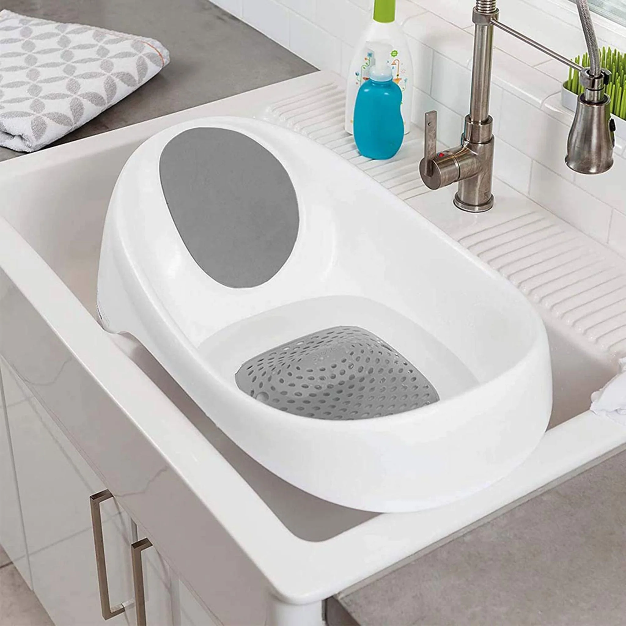 Bain Soak - Blanc / Gris - Image 4