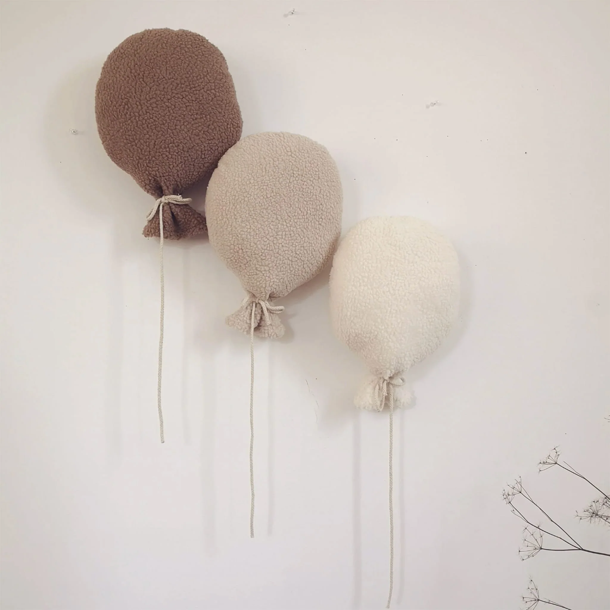 Ballon Mural Sherpa - Brun Camel - Image 4