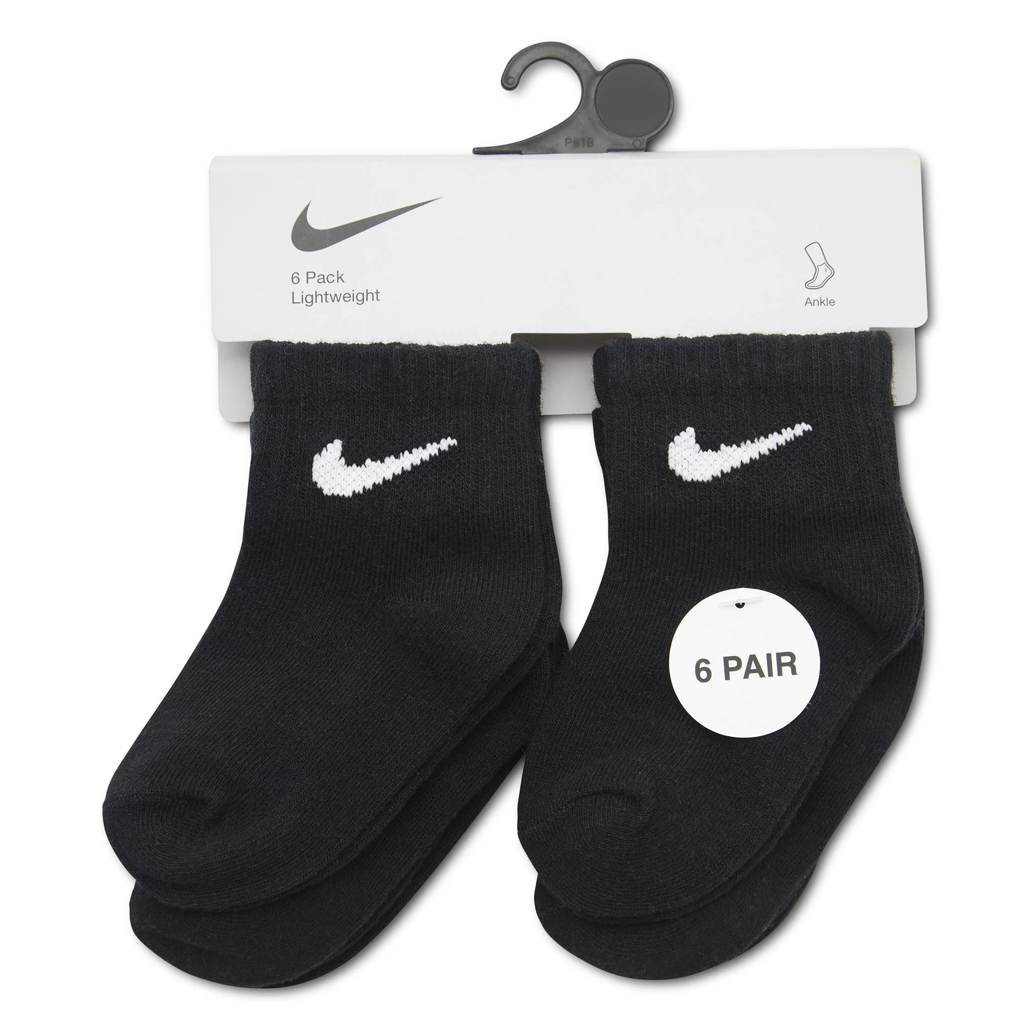 Bas Cheville Swoosh (6) 2-4ans - Image 3