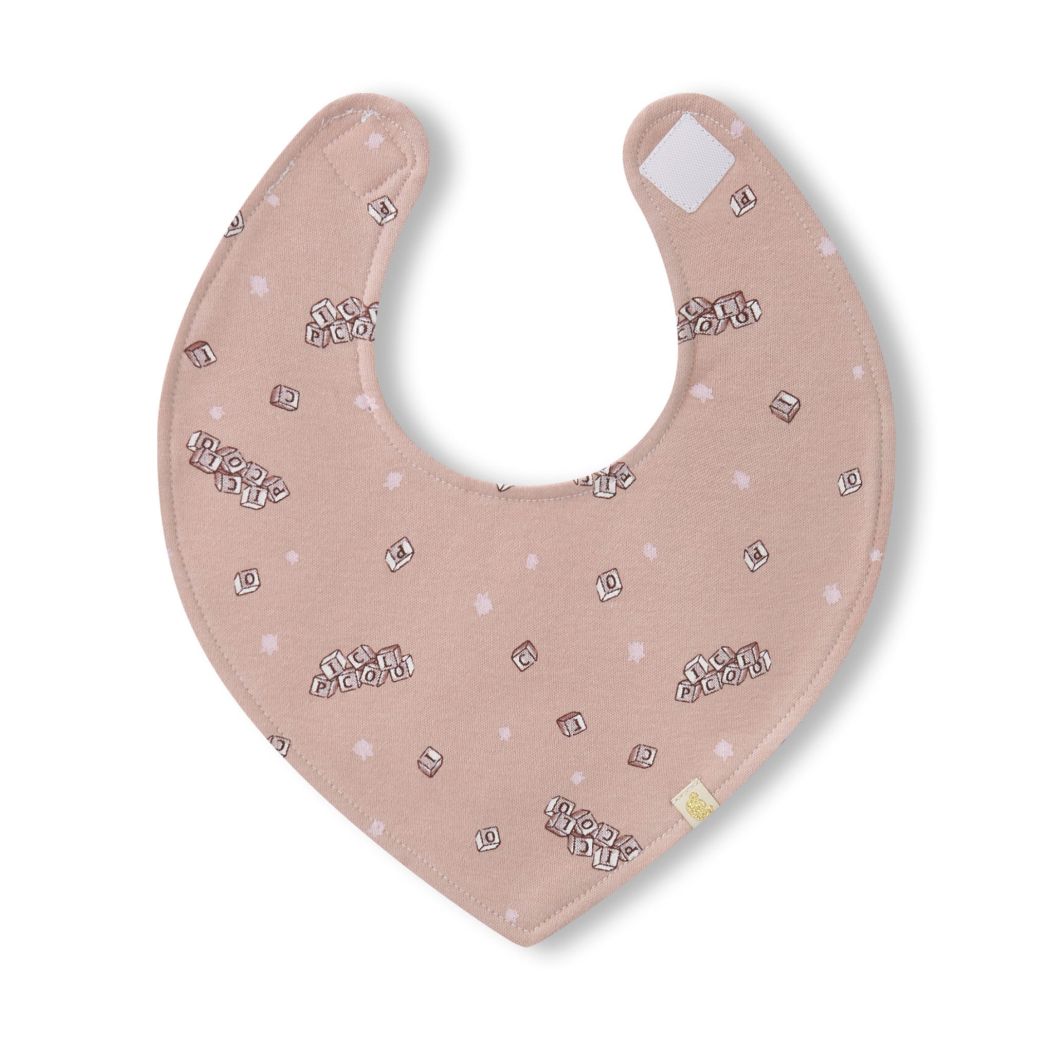 Bavoirs(3)+ Jouet de dentition - Ours Rosé - Image 3
