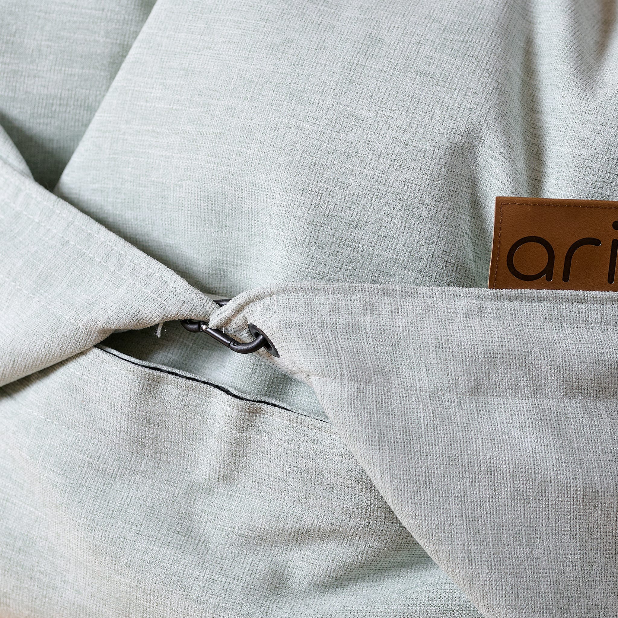Bean Bag Classique Junior Sereny - Gris Galet - Image 3