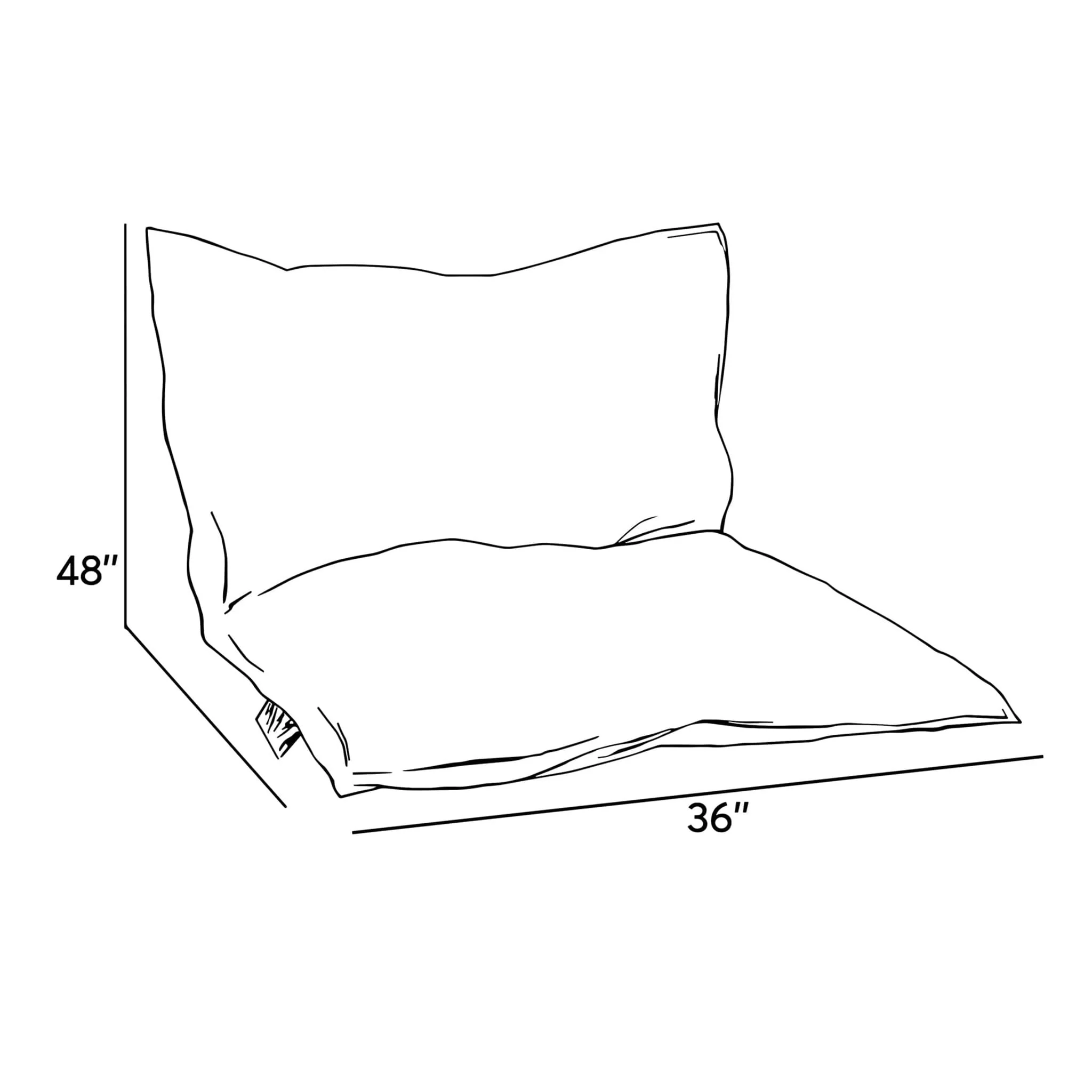 Bean Bag Classique Junior Originale - Tangerine - Image 3