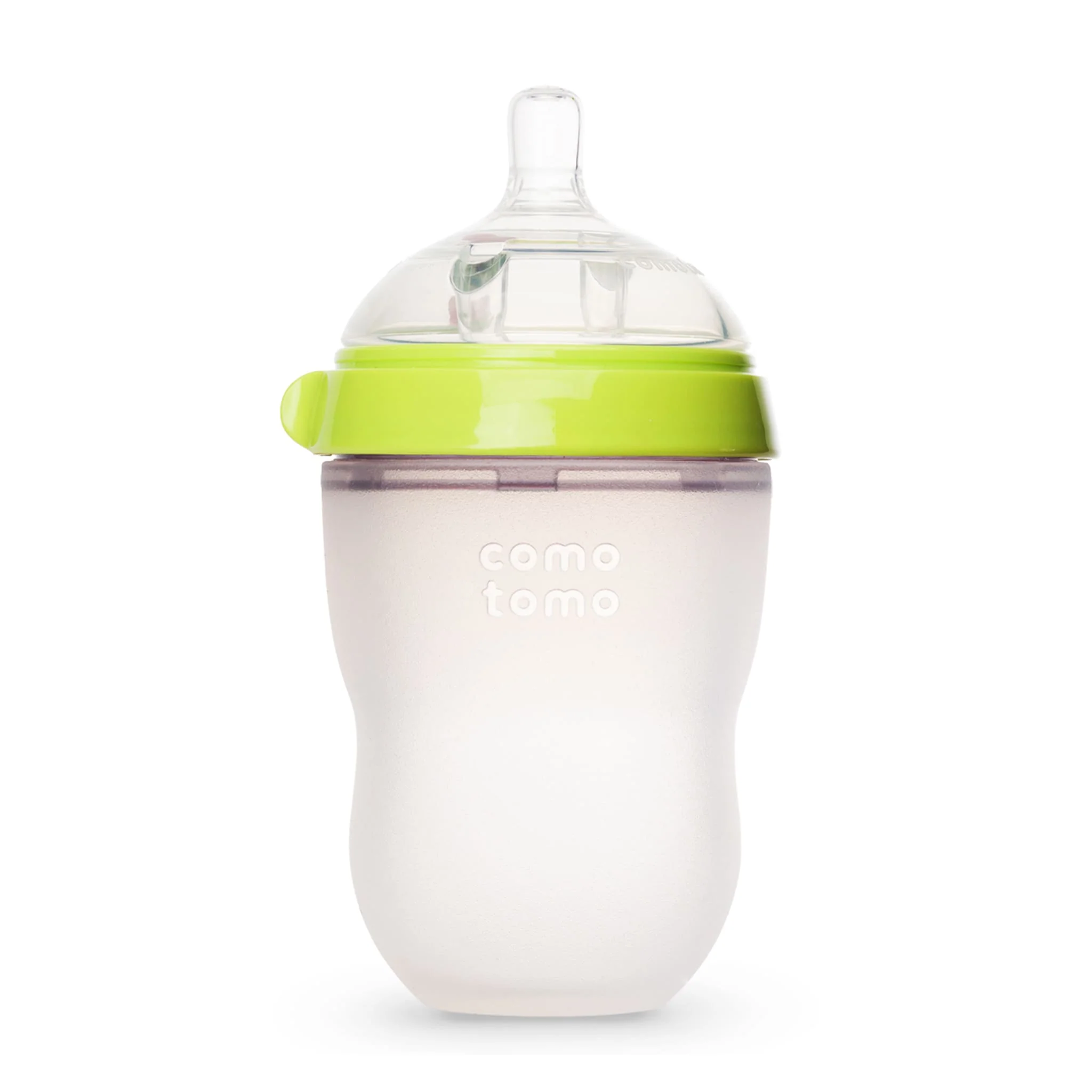 Biberon Souple à Flot Naturel Prévention des Coliques 250ml - Vert