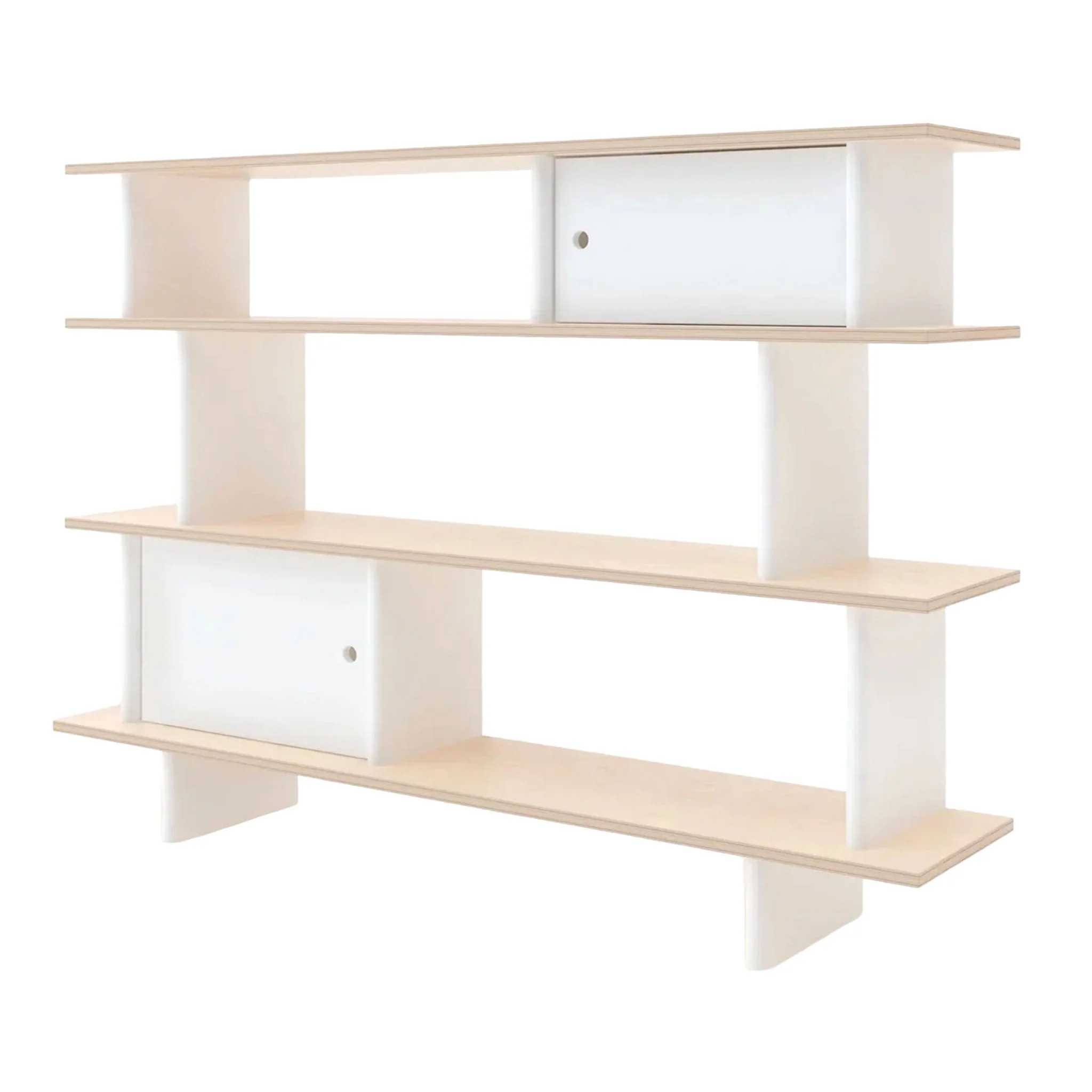 Bibliotheque Horizontal-  Naturel/ Blanc - Image 3