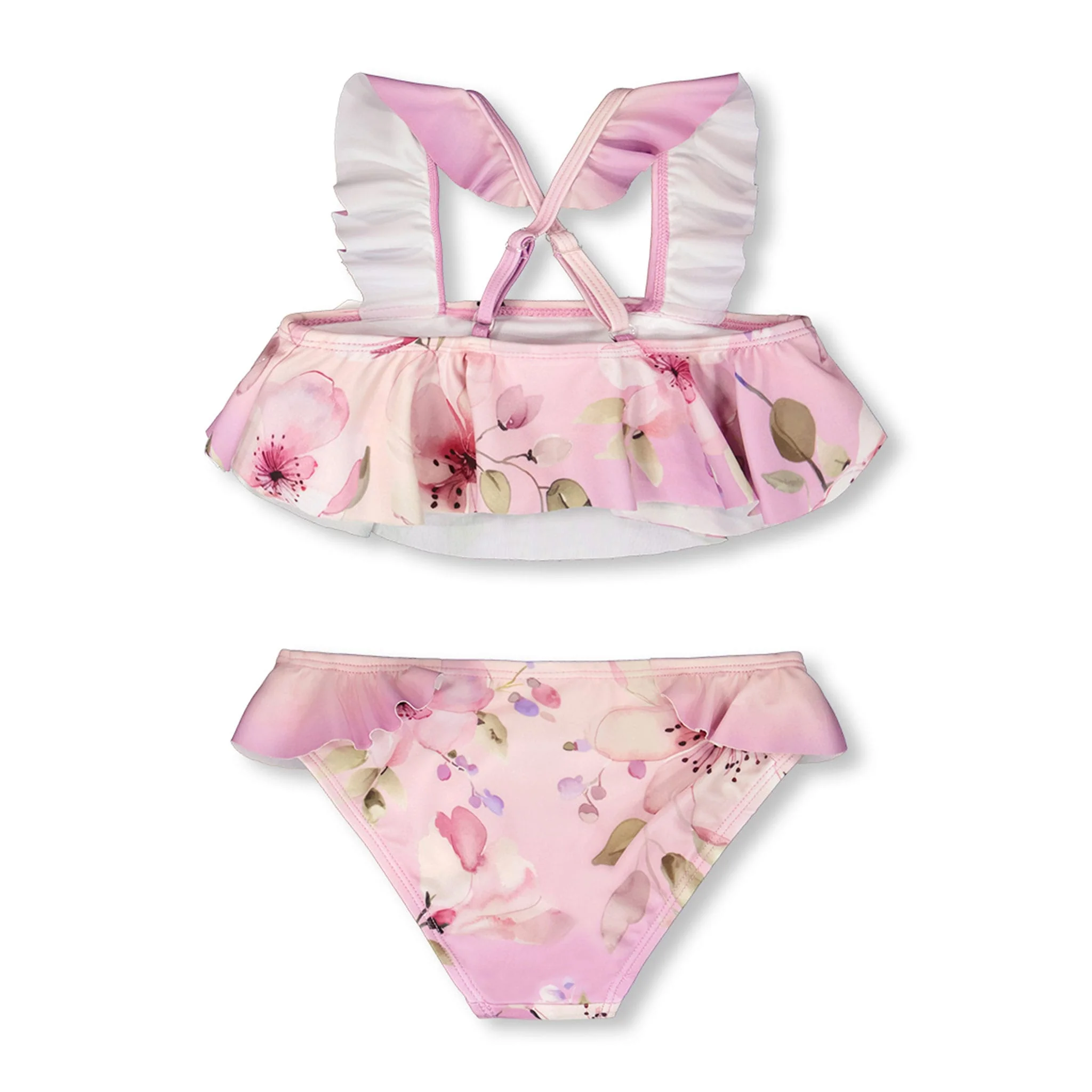 Bikini Lilas Fleurs 7-12ans - Image 6
