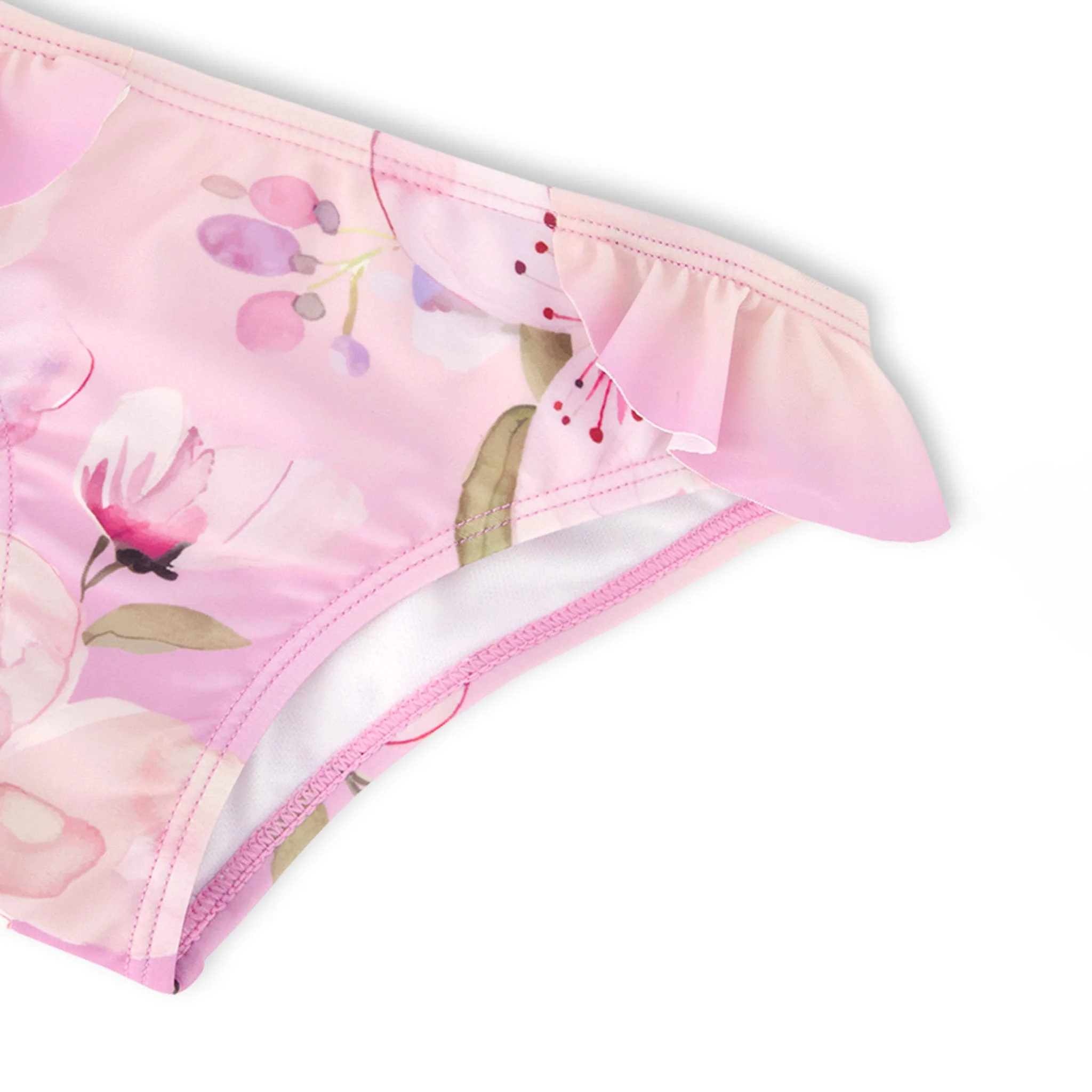 Bikini Lilas Fleurs 7-12ans - Image 8