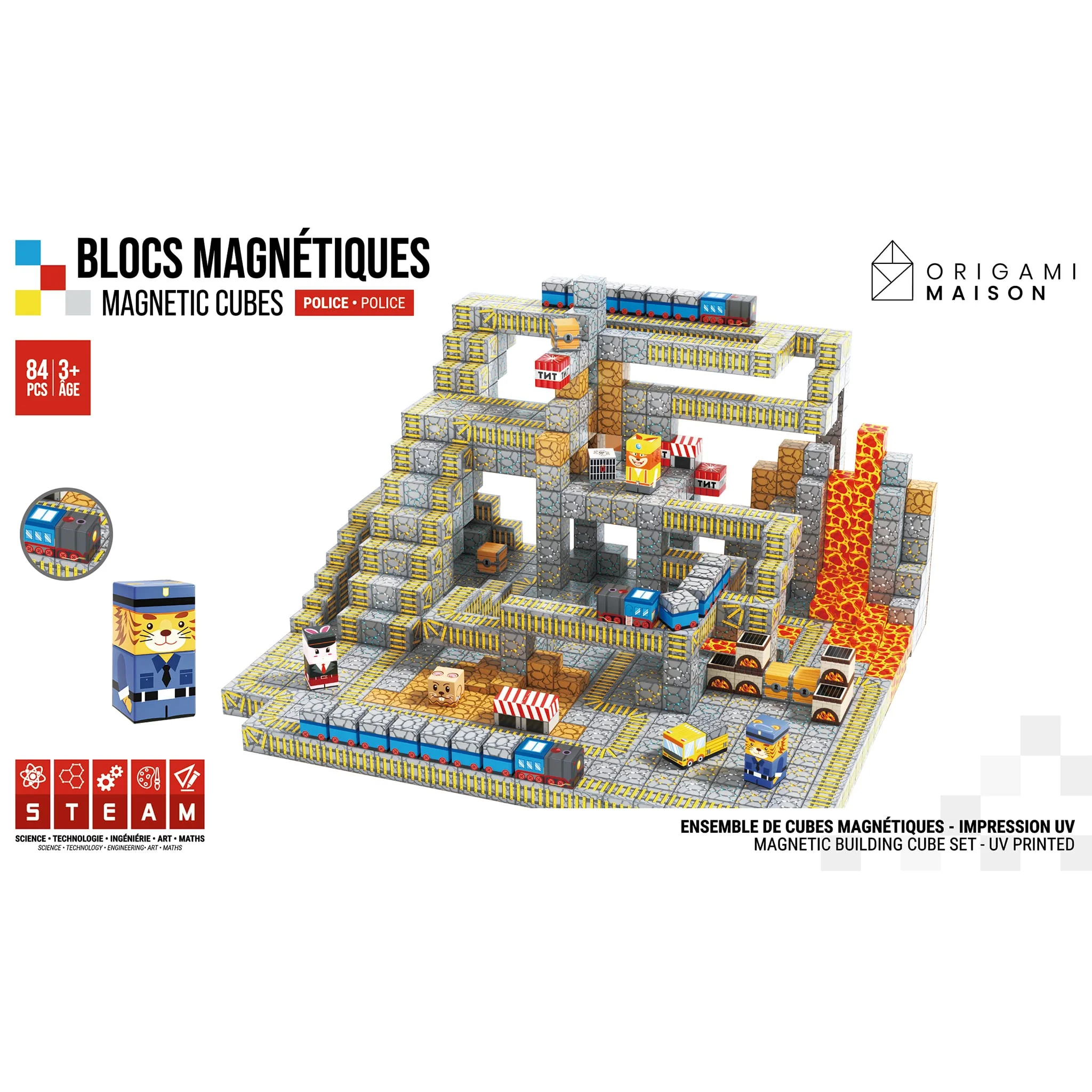 Blocs Magnétiques - Policier - Image 2
