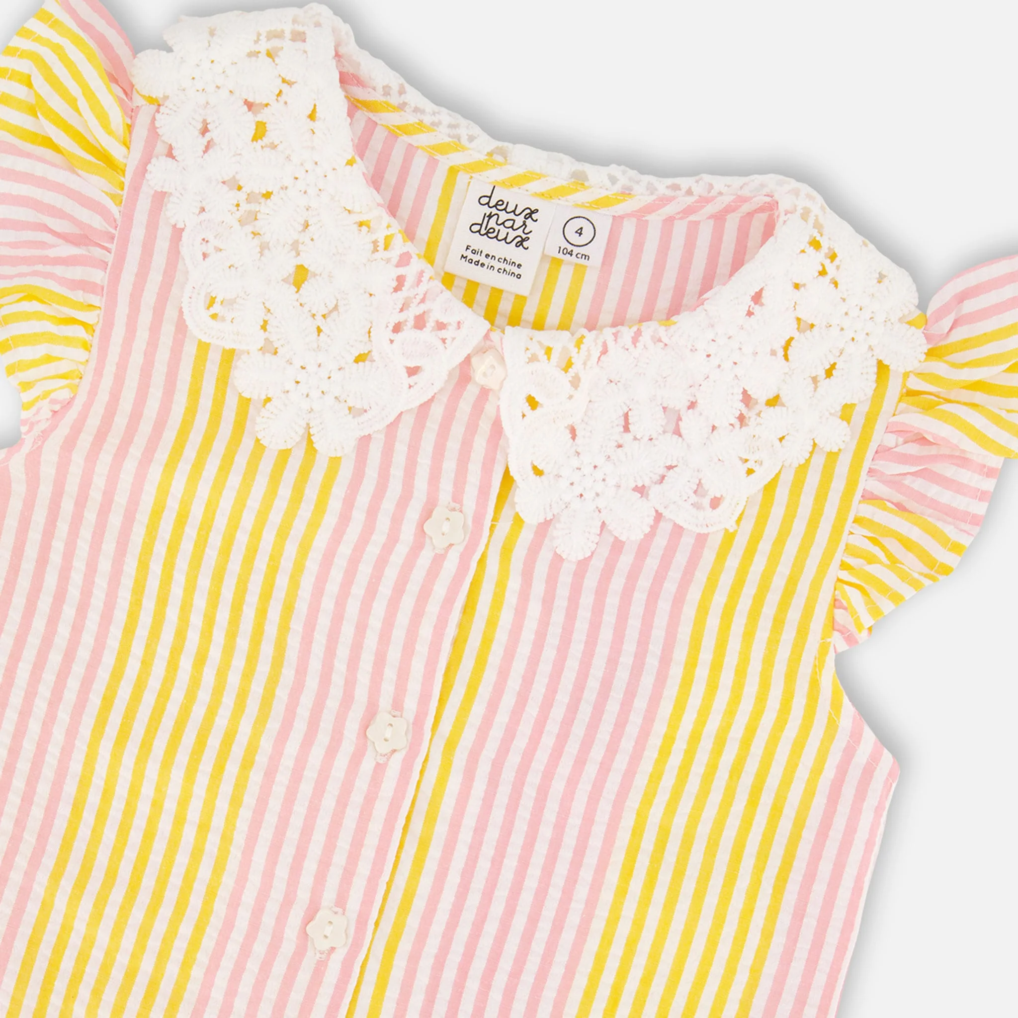 Blouse Marguerites 7-10ans - Image 8