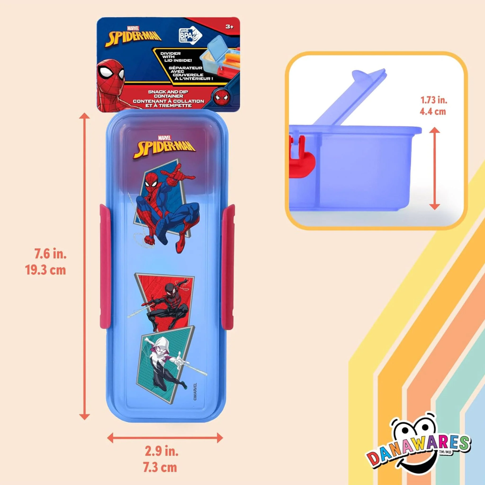Boîte à Collation Spiderman - Image 5
