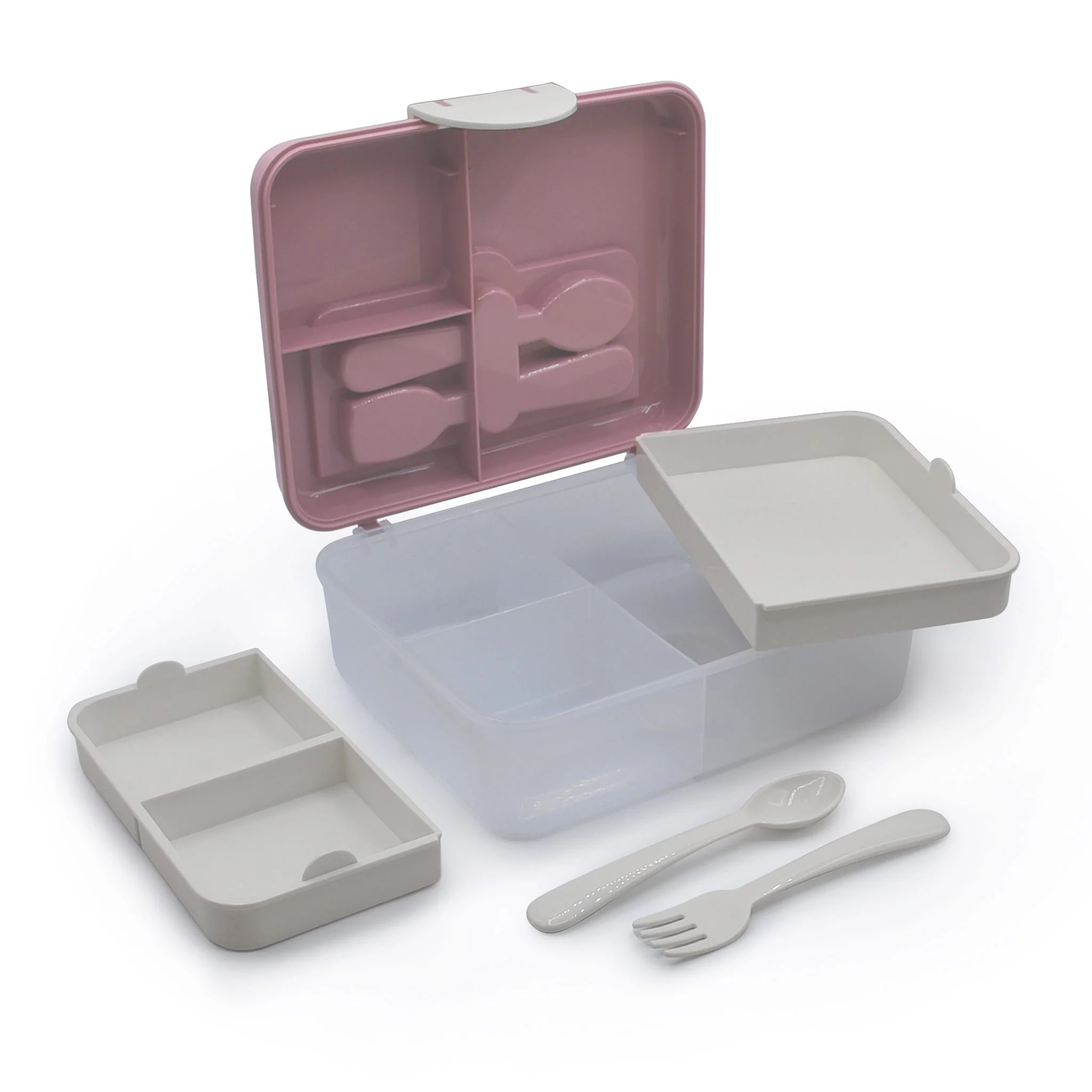 Boîte Repas - Rose - Image 2