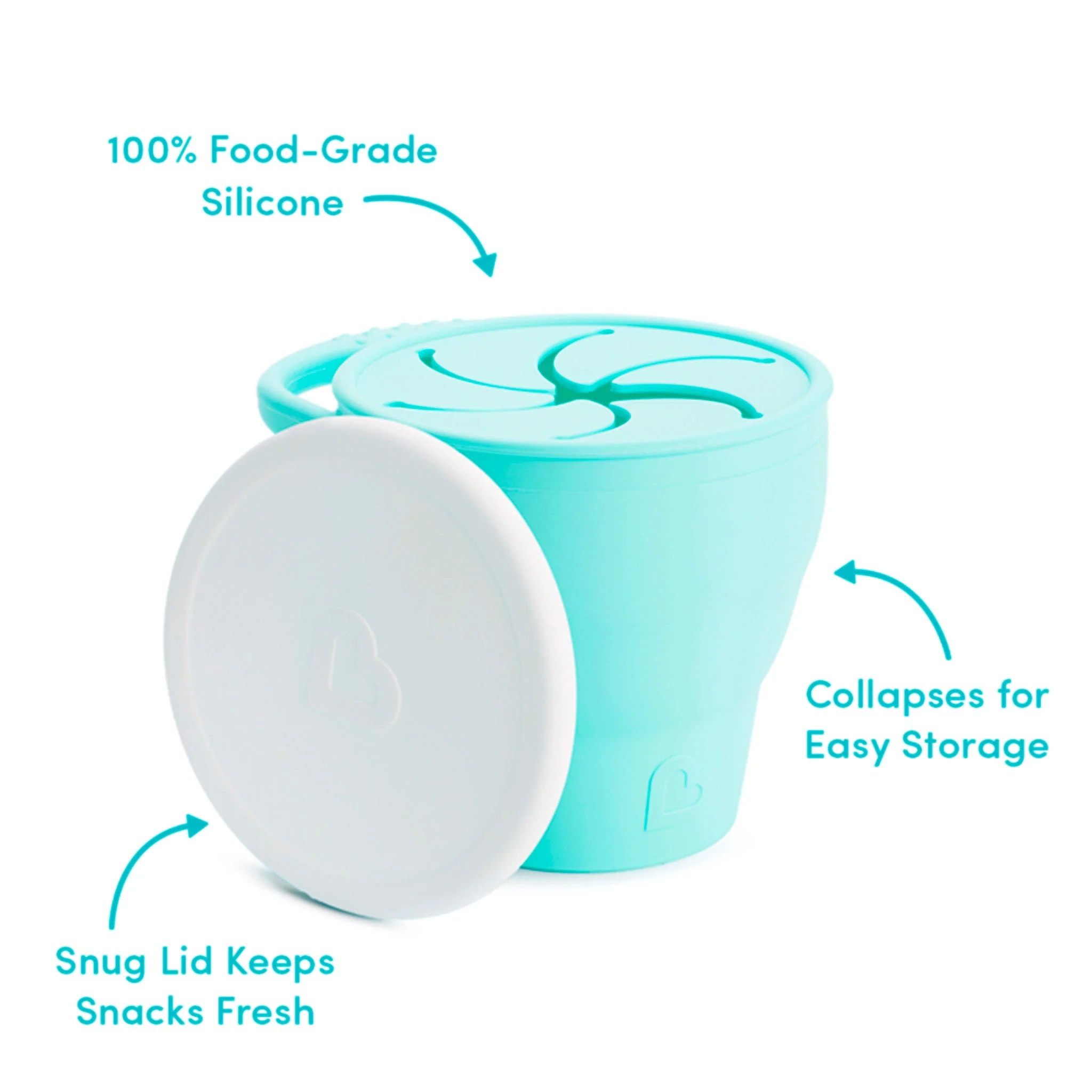 Bol à Collation C’est Silicone!™ - Menthe - Image 4