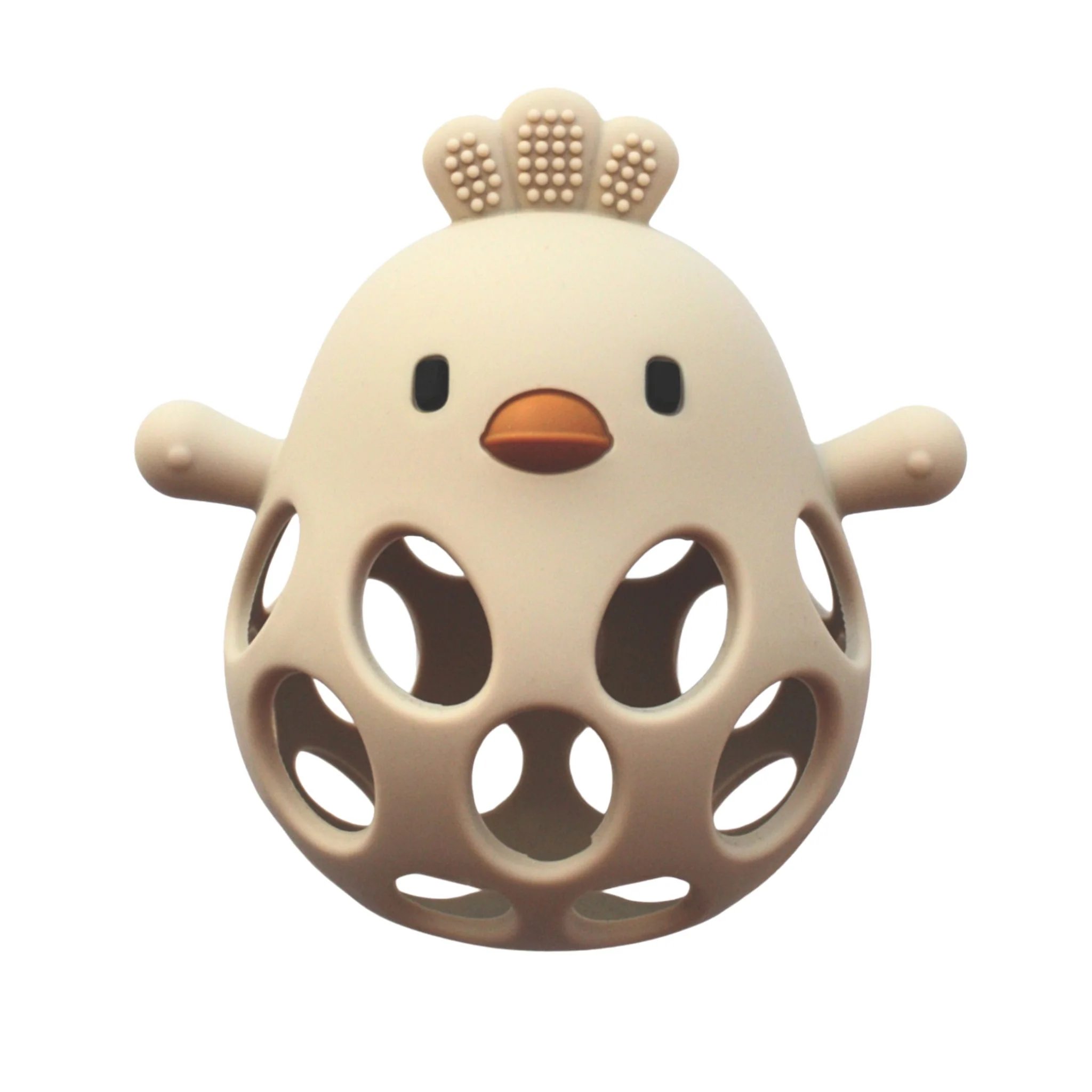 Jouet de Dentition Bouliboule - Poussin Beige
