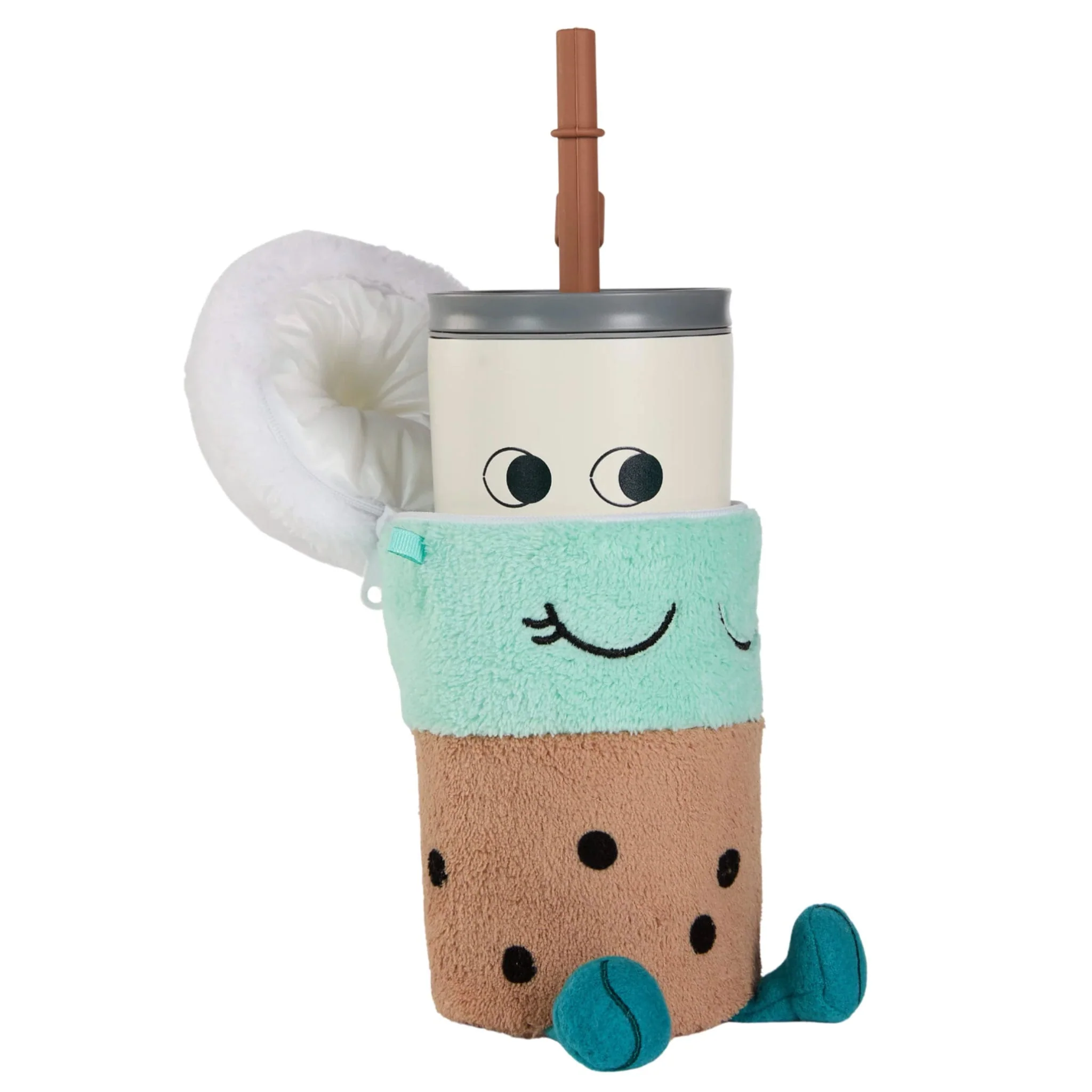 Bouteille et Peluche Fuzzie - Bubble Tea - Image 2