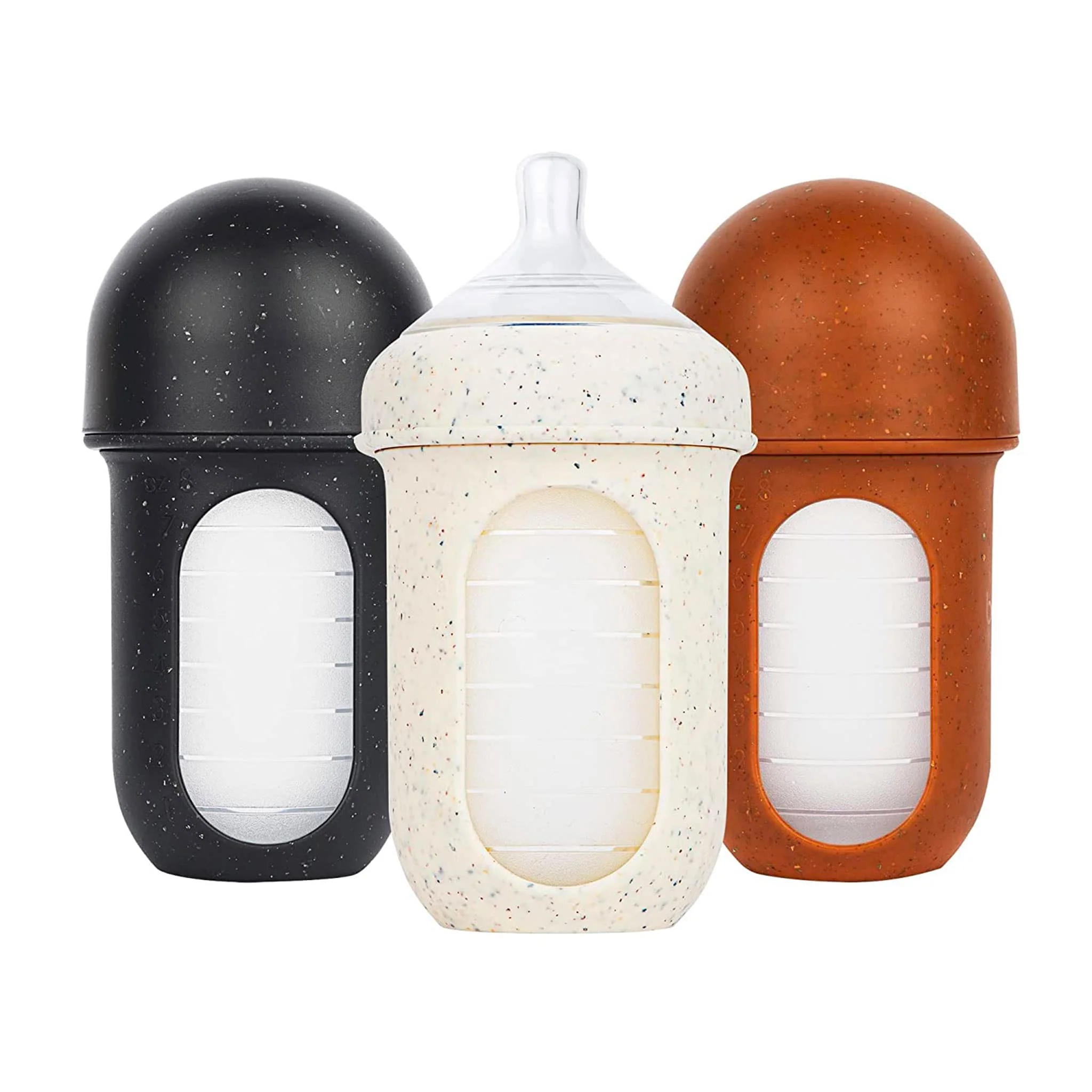 Bouteilles (3) en Silicone Nursh 8oz