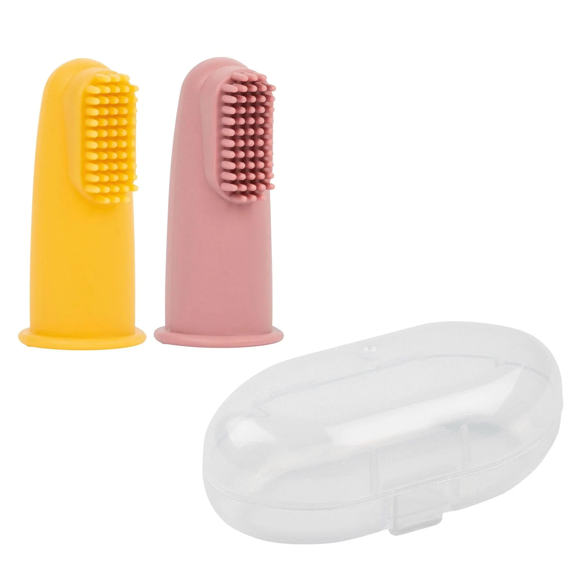 Brosses à Dents à Doigt (2) - Rose