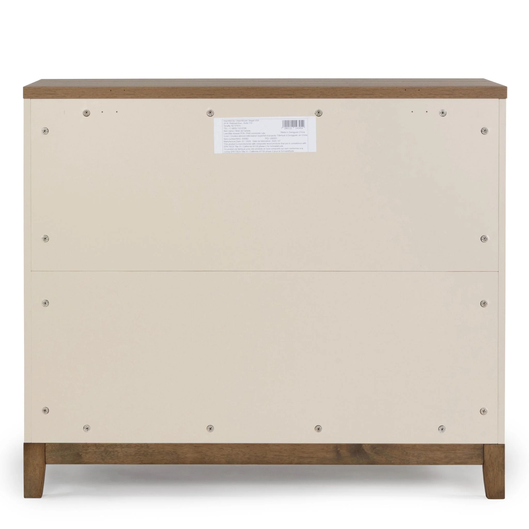 Commode 3 Tiroirs Lala - Amande Noyer - Image 10
