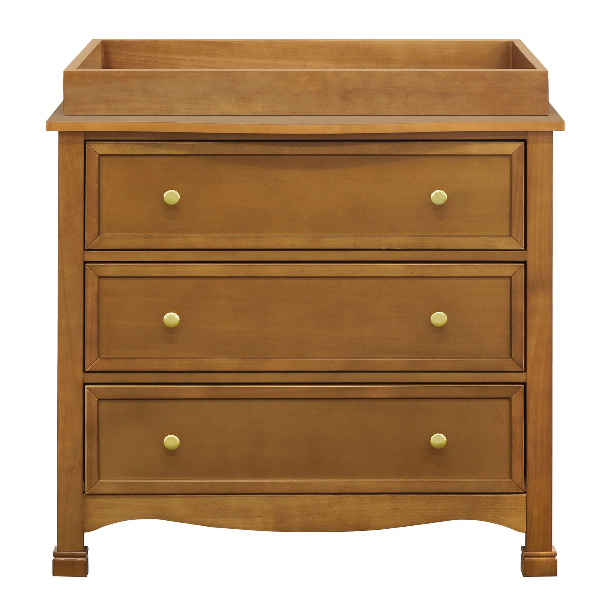 Commode 3 Tiroirs Kalani - Châtain - Image 5