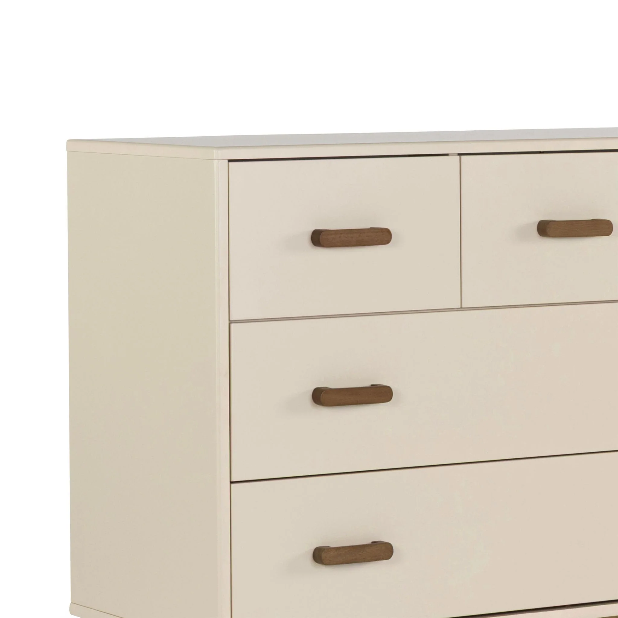 Commode  5 Tiroirs  Soho - Amande Noyer - Image 7