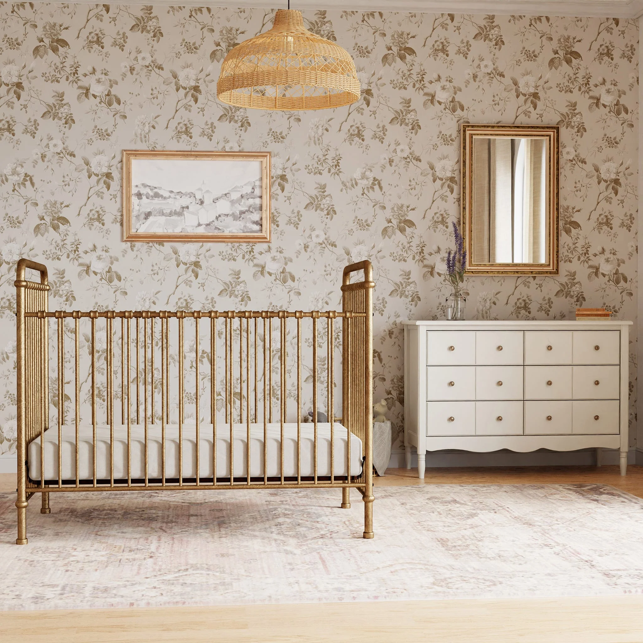 Commode Liberty 6 tiroirs - Blanc Chaud - Image 9