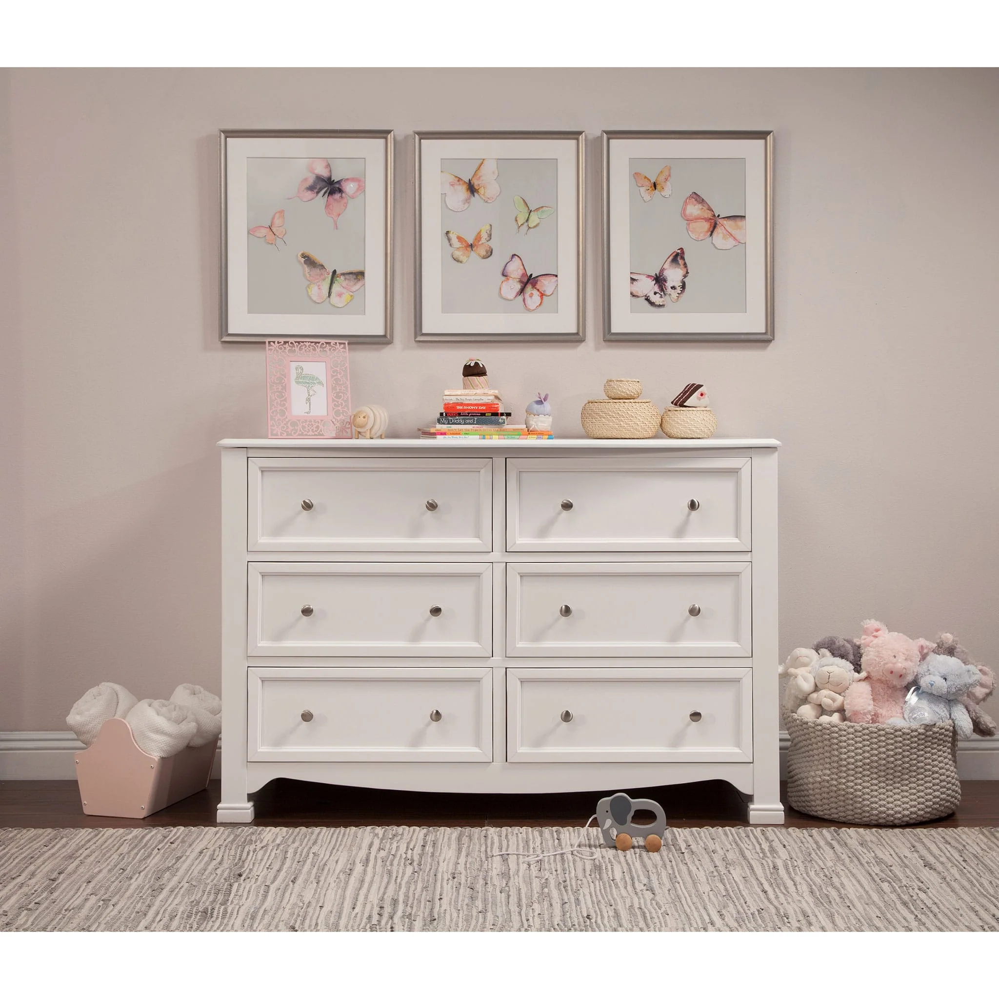 Commode 6 Tiroirs Kalani - Blanc - Image 6