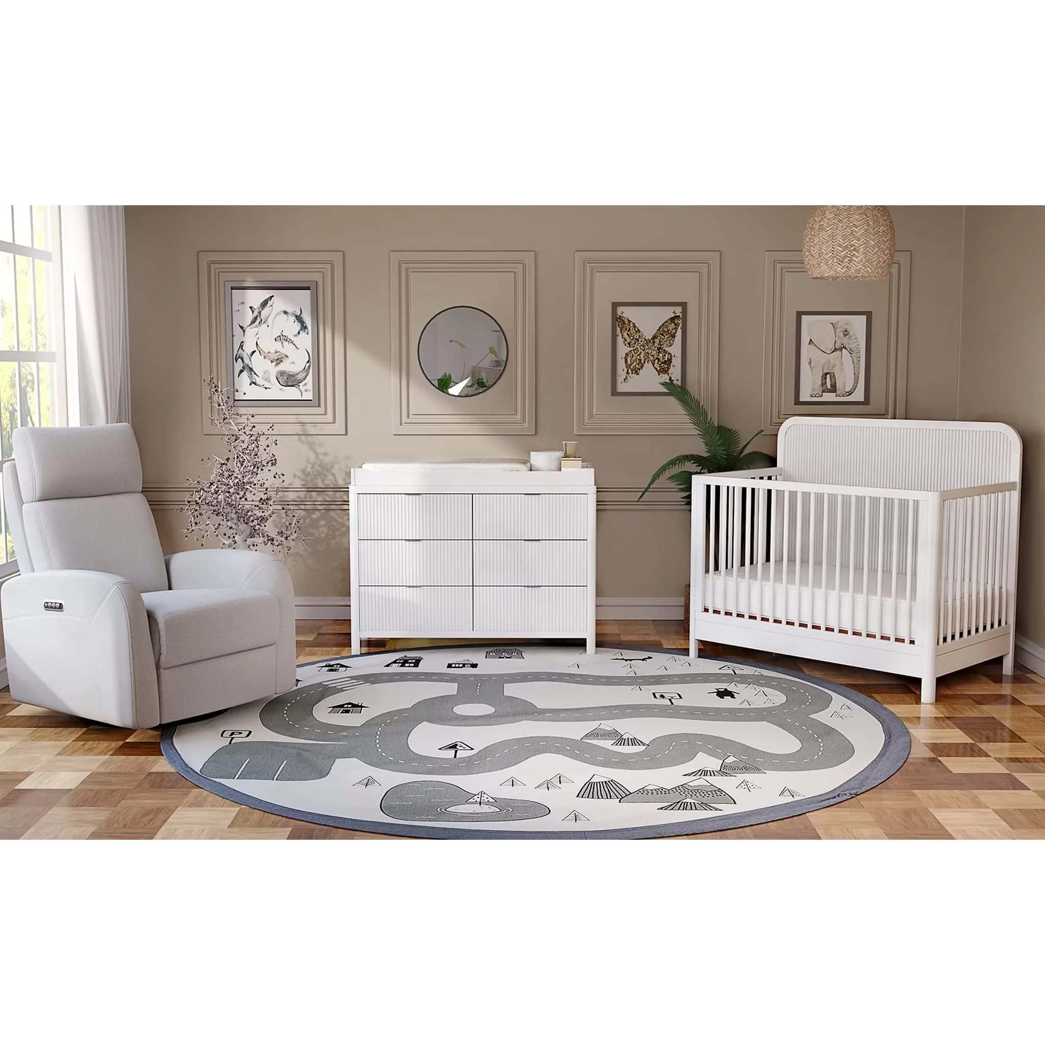 Commode 6 Tiroirs Milano - Blanc - Image 8