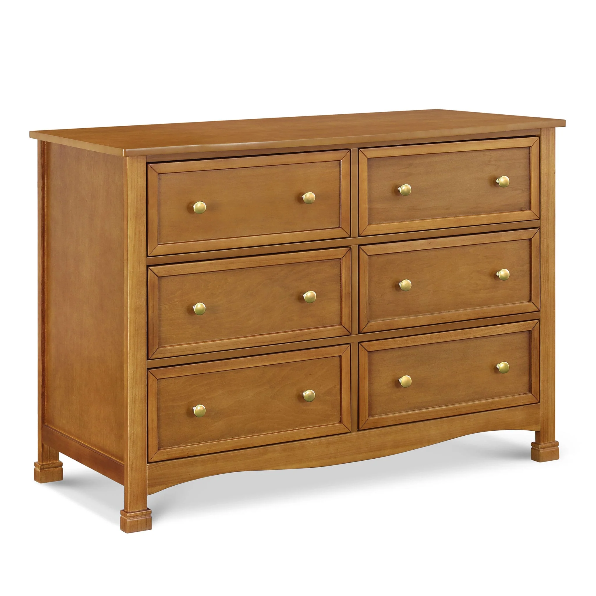 Commode 6 Tiroirs Kalani - Châtain - Image 2