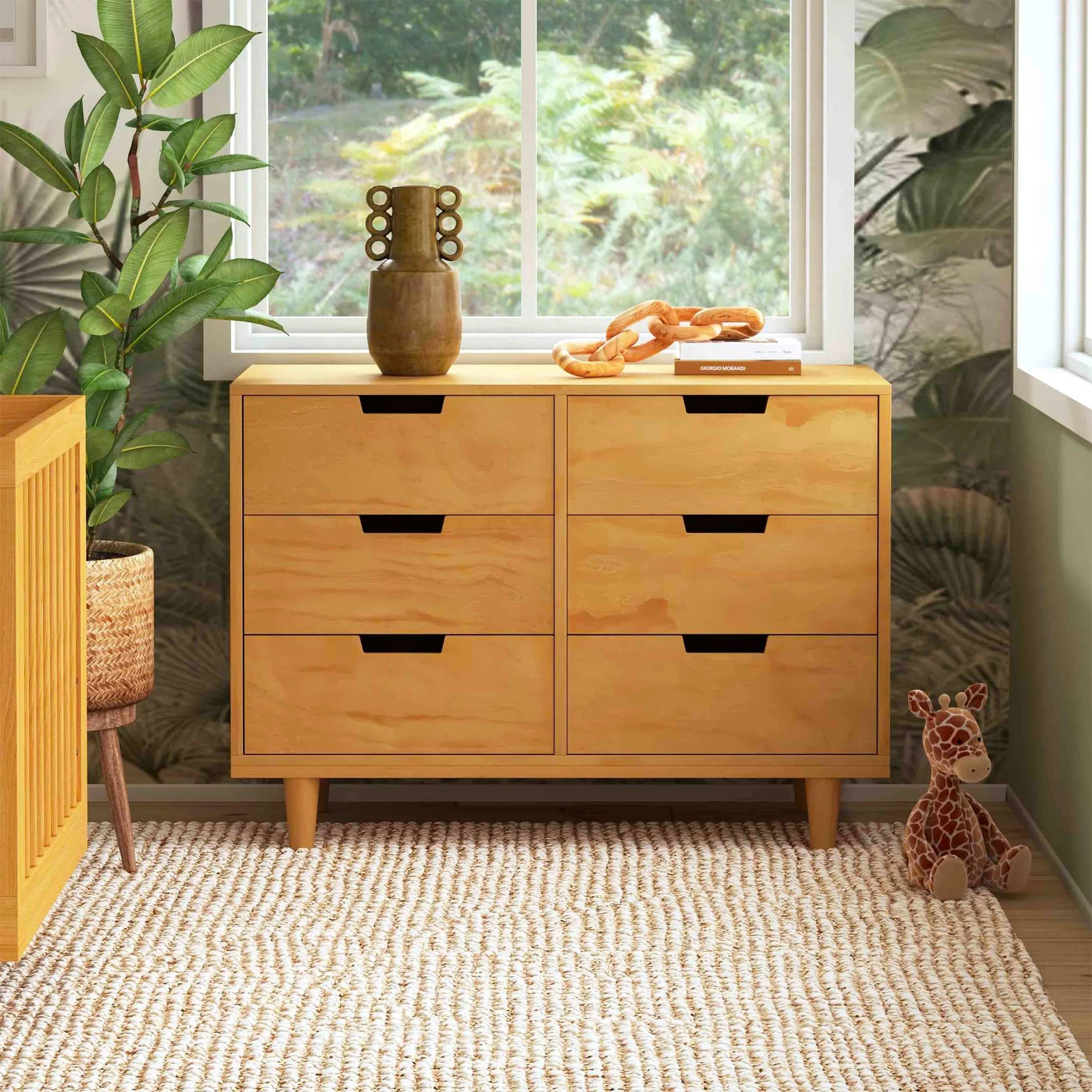 Commode 6 Tiroirs Marley - Miel - Image 2