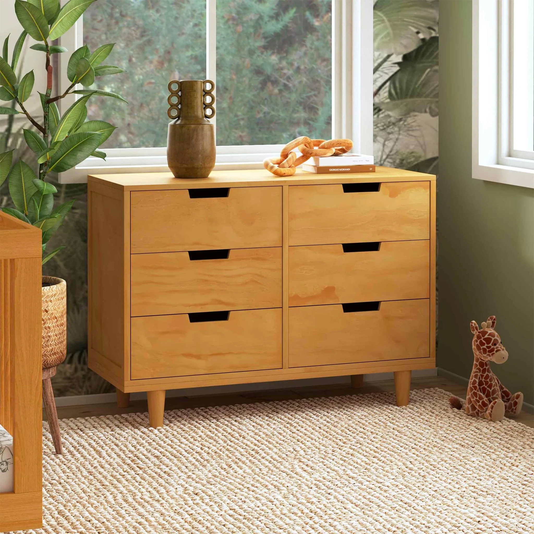 Commode 6 Tiroirs Marley - Miel - Image 9