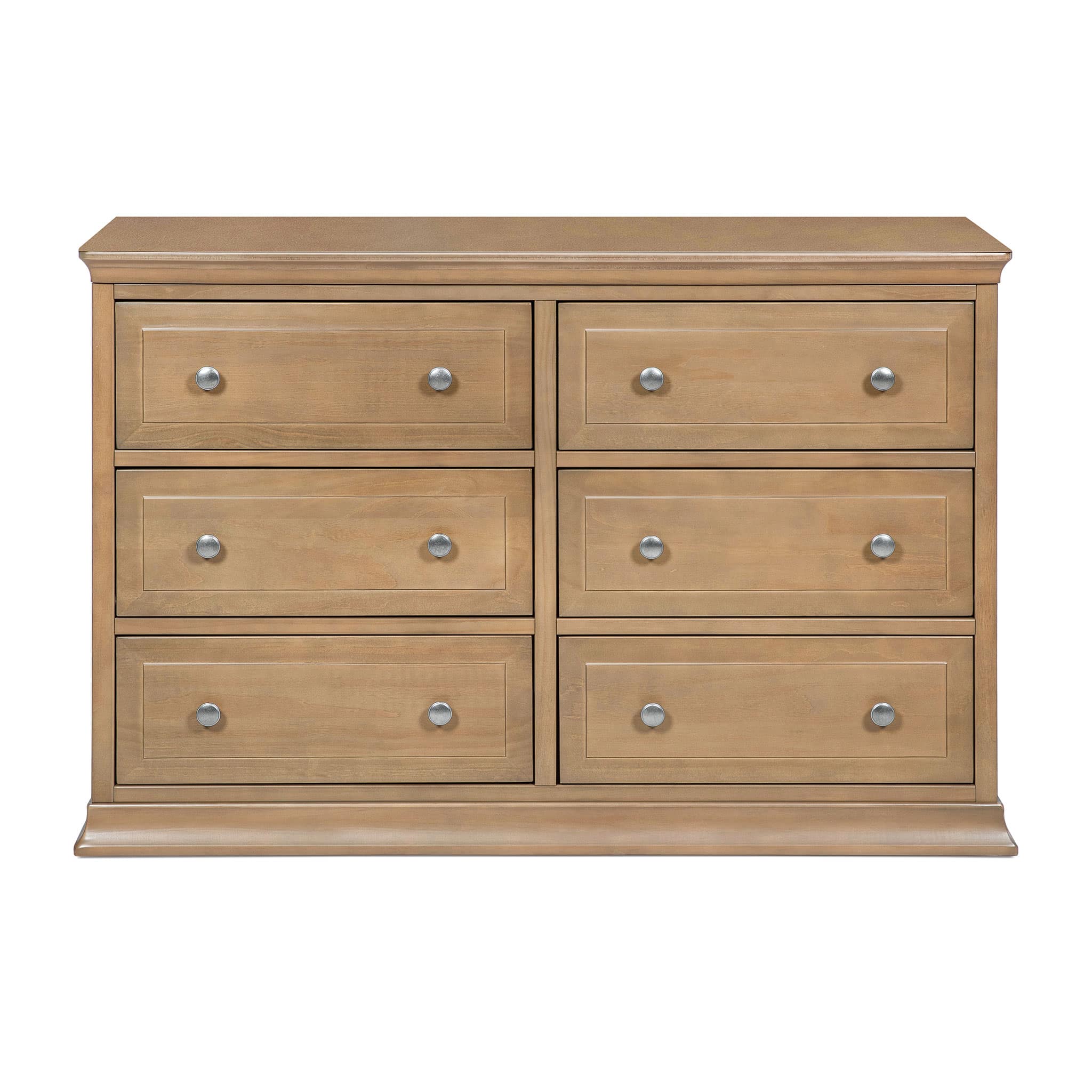 Commode Double 6 Tiroirs Signature Davinci - Noisette