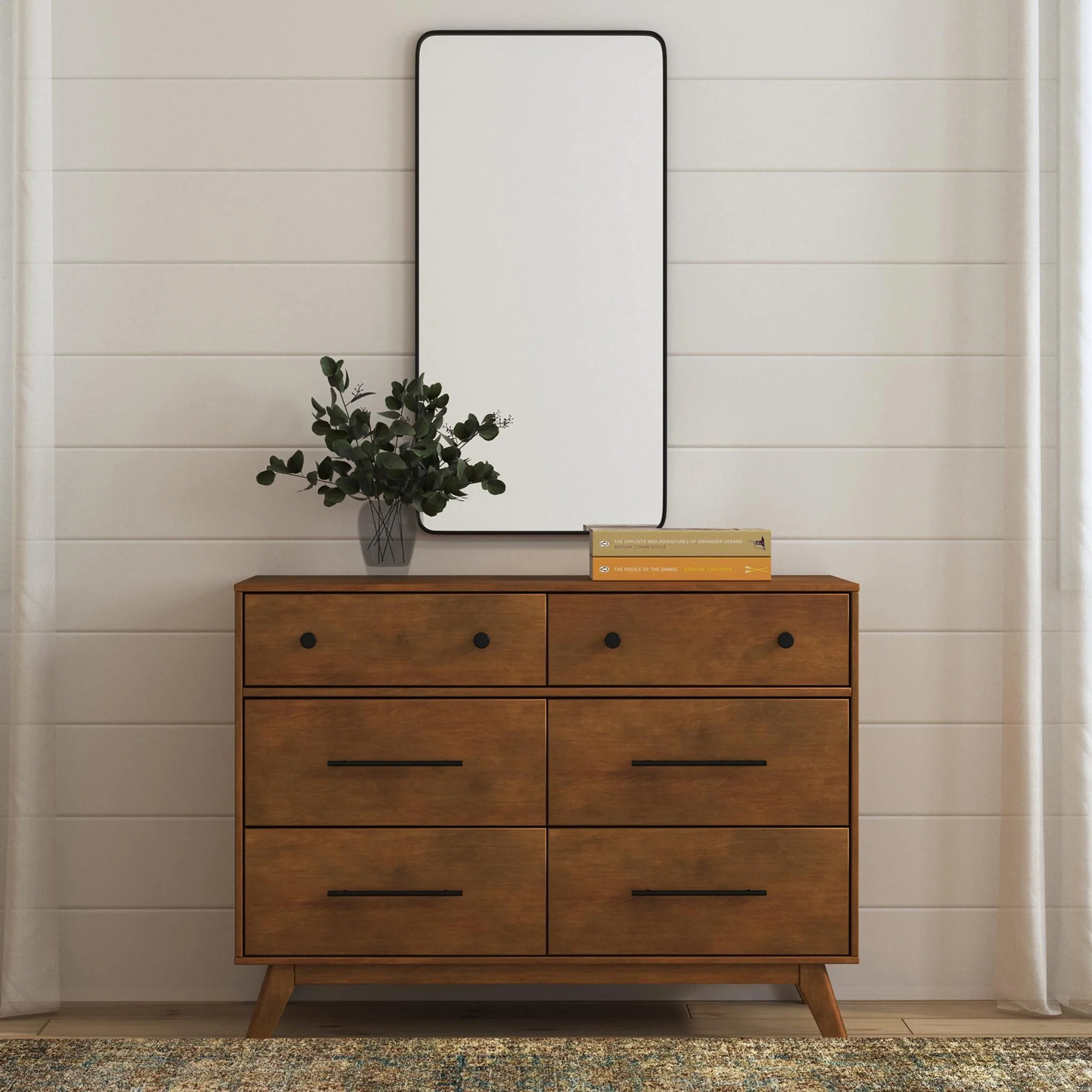 Commode 6 Tiroirs Otto - Noyer - Image 2