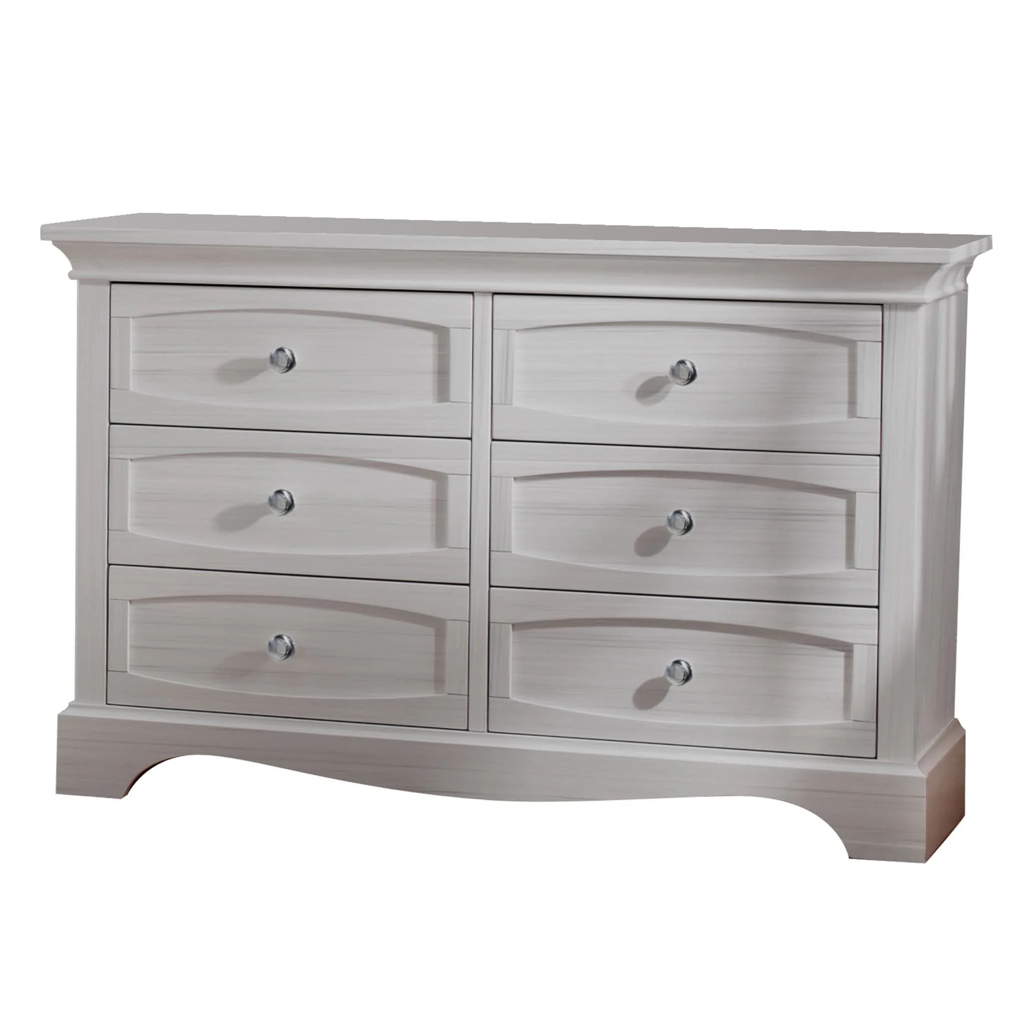 Commode 6 Tiroirs Ragusa-Enna Blanc Vintage
