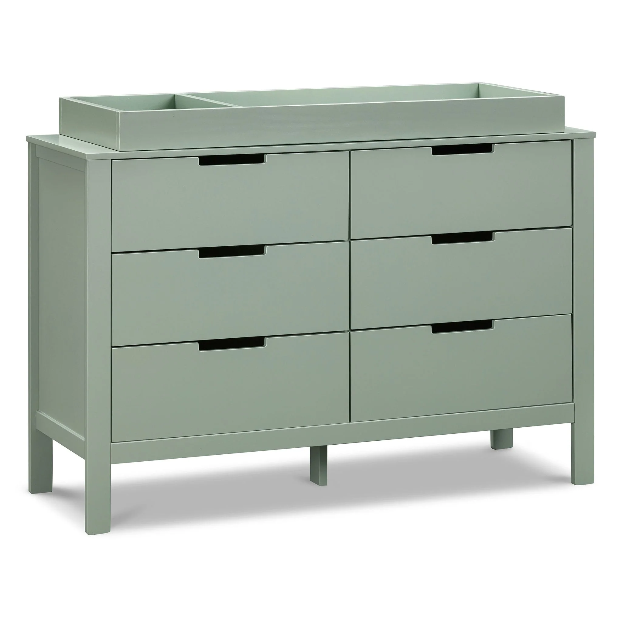 Commode 6 Tiroirs Colby - Sauge - Image 4