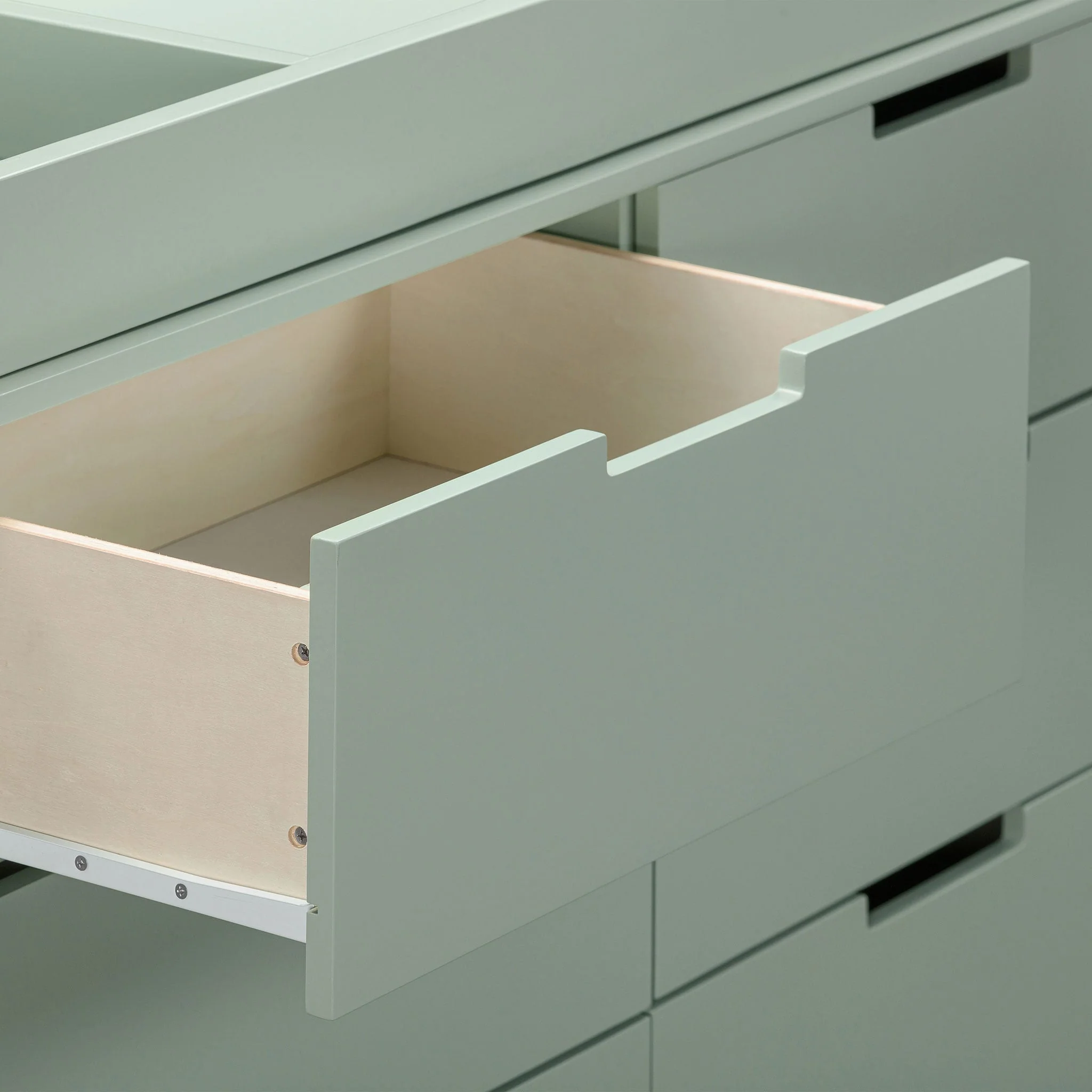 Commode 6 Tiroirs Colby - Sauge - Image 8