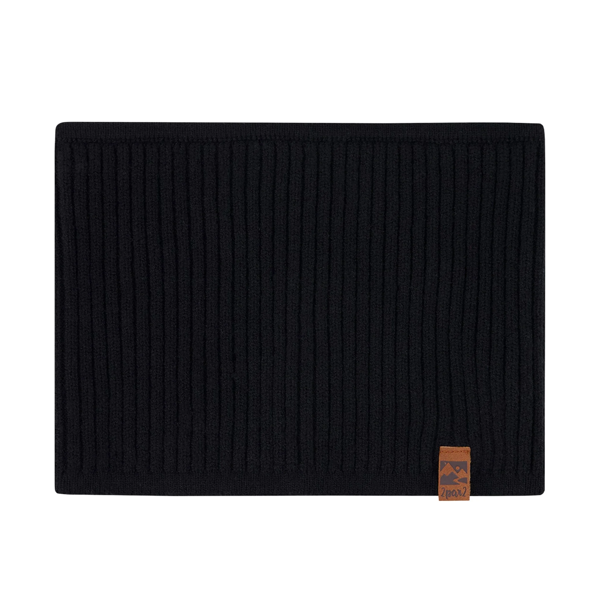 Cache-cou Tricot Noir 2-14ans