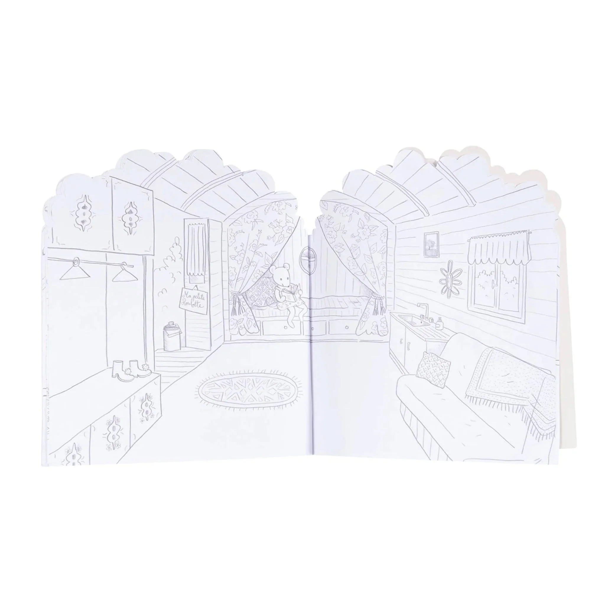 Cahier D'Autocollants - La Maison Aux 160 Stickers - Image 2