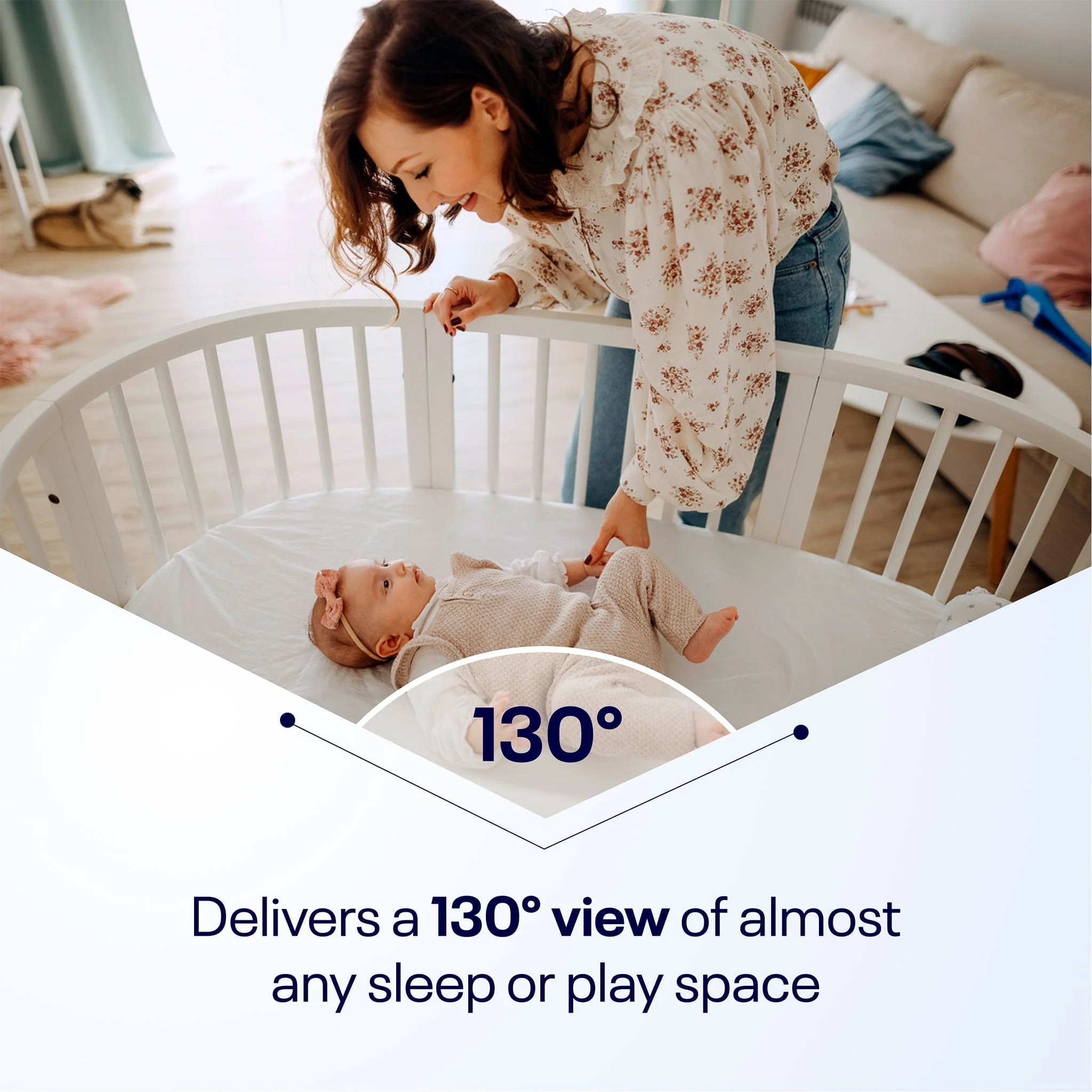Caméra Pro Nanit Support Flex - Blanc - Image 13