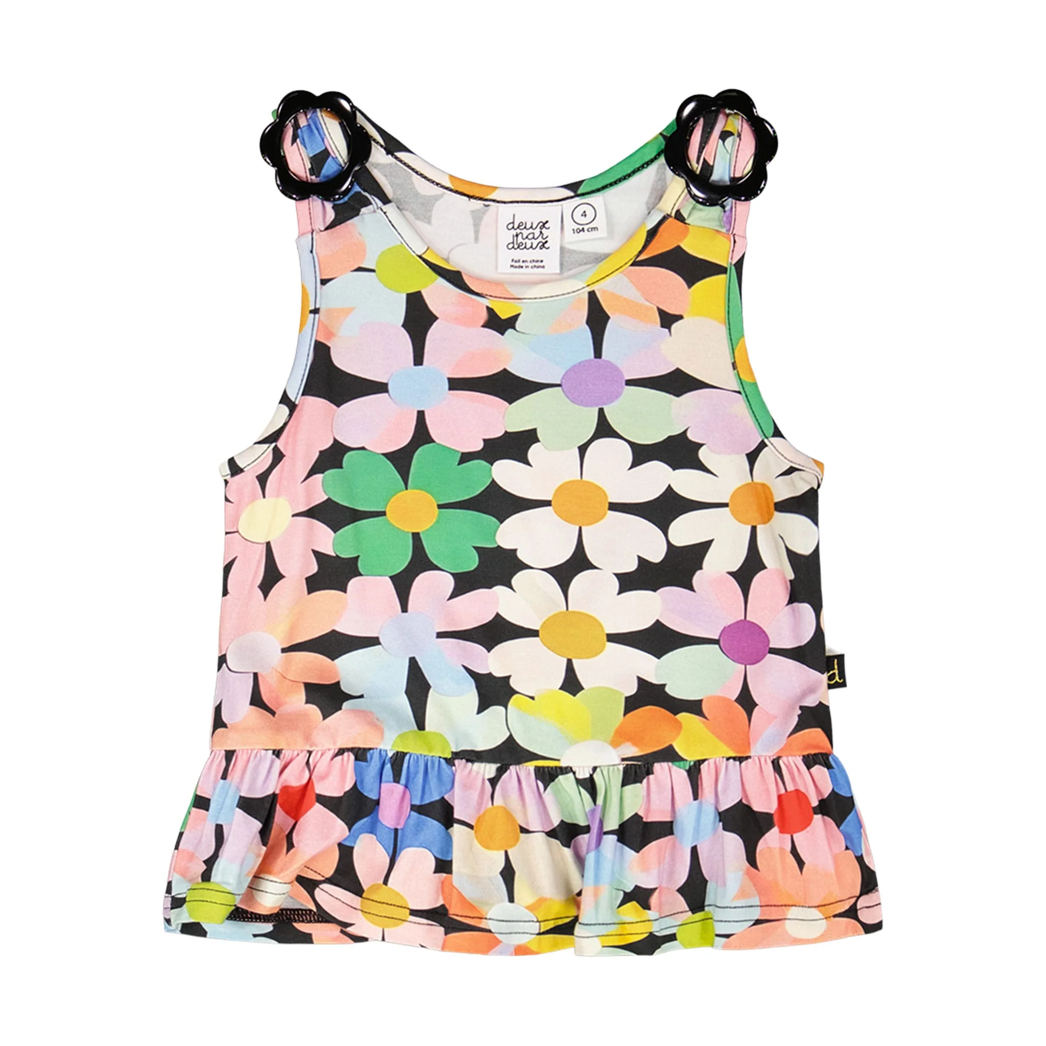 Camisole Fleurs Sucré 3-6ans