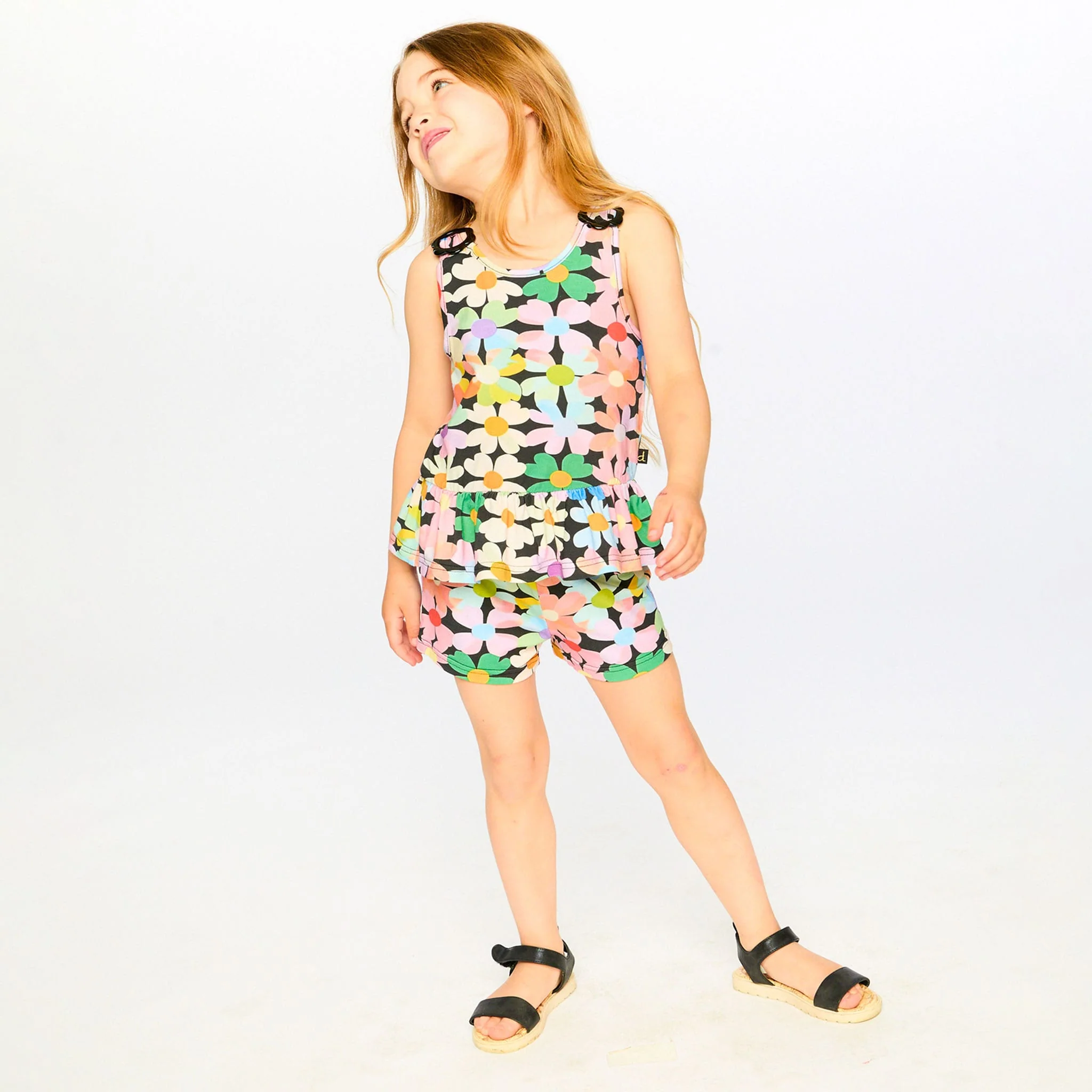 Camisole Fleurs Sucré 3-6ans - Image 2