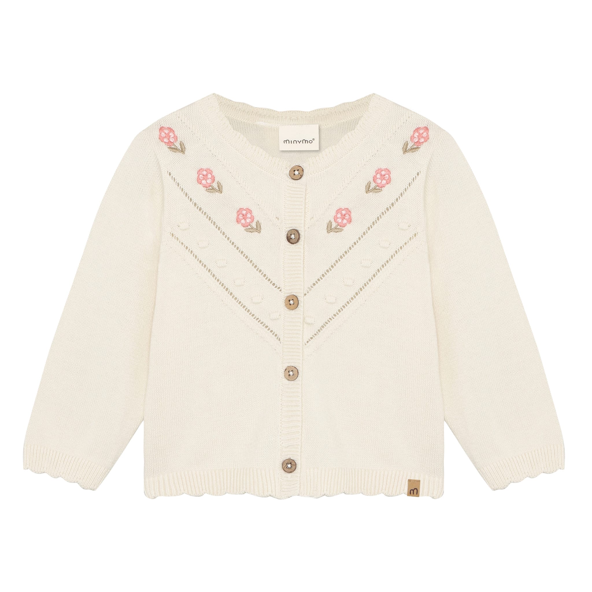 Cardigan Tricot Broderie 6-24mois