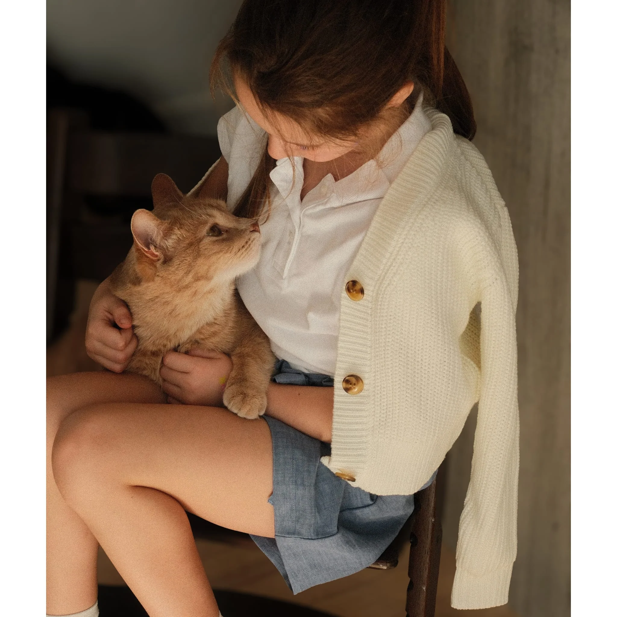 Cardigan Tricot Cerises 7-14ans - Image 6