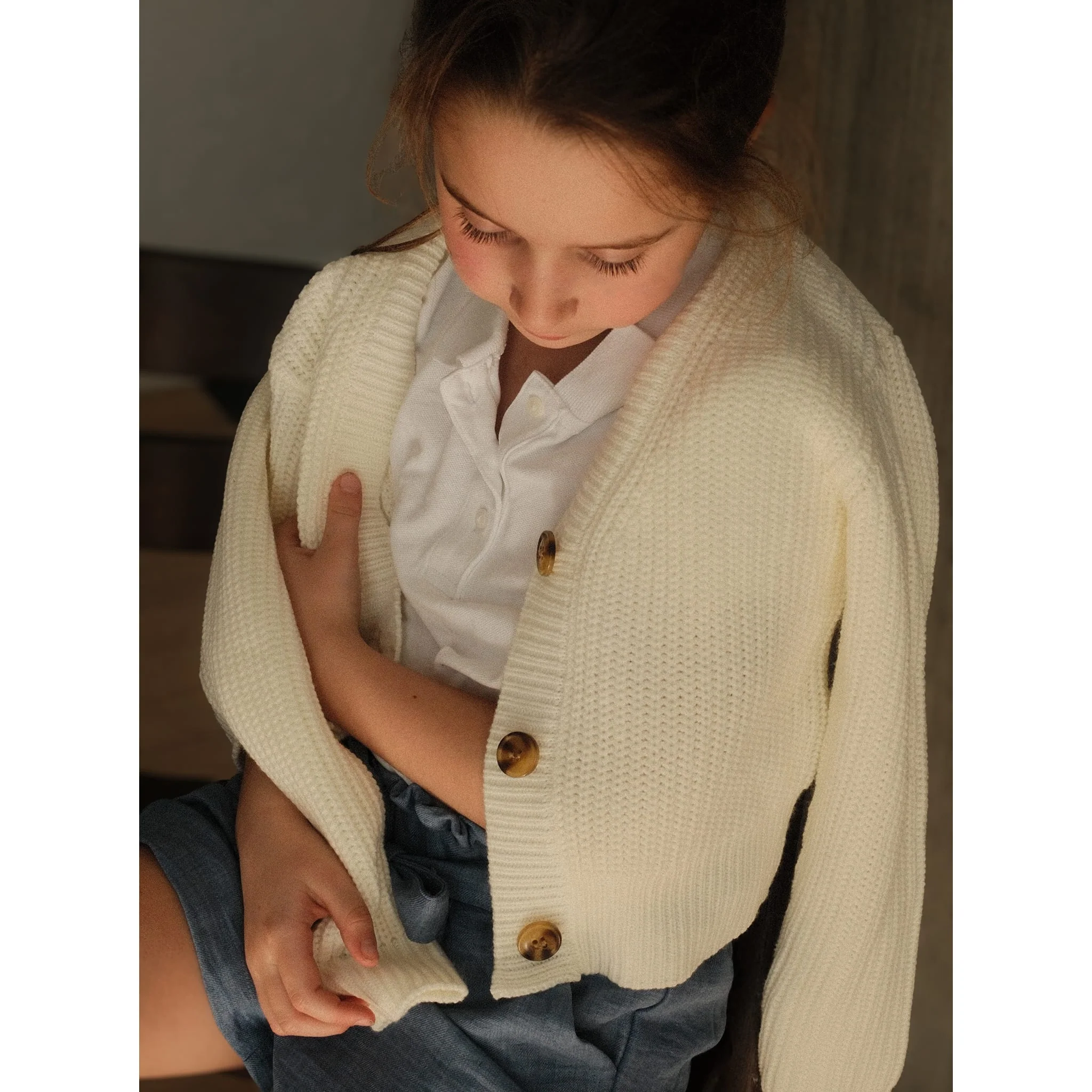 Cardigan Tricot Cerises 7-14ans - Image 7