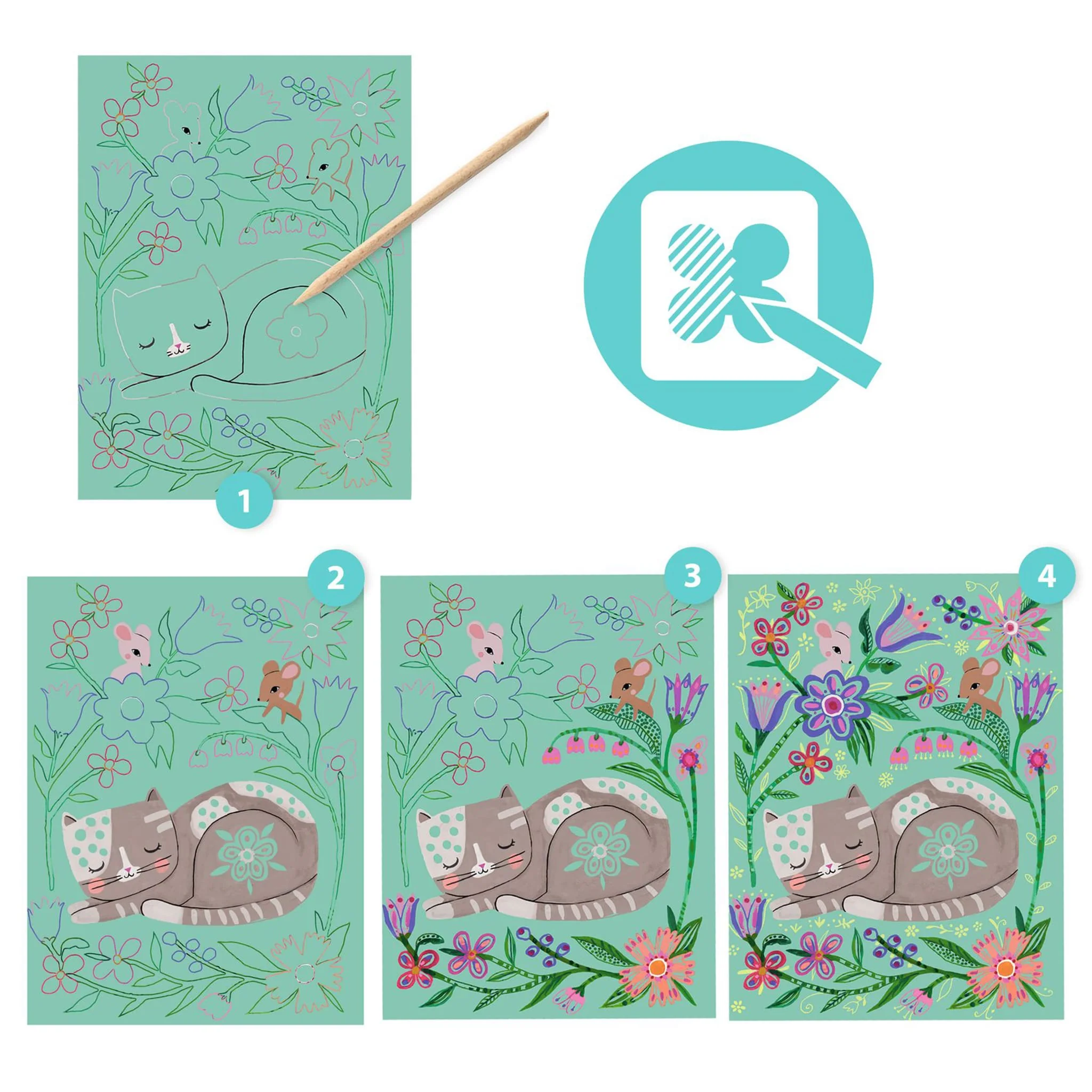 Cartes à gratter - Rencontres - Image 2