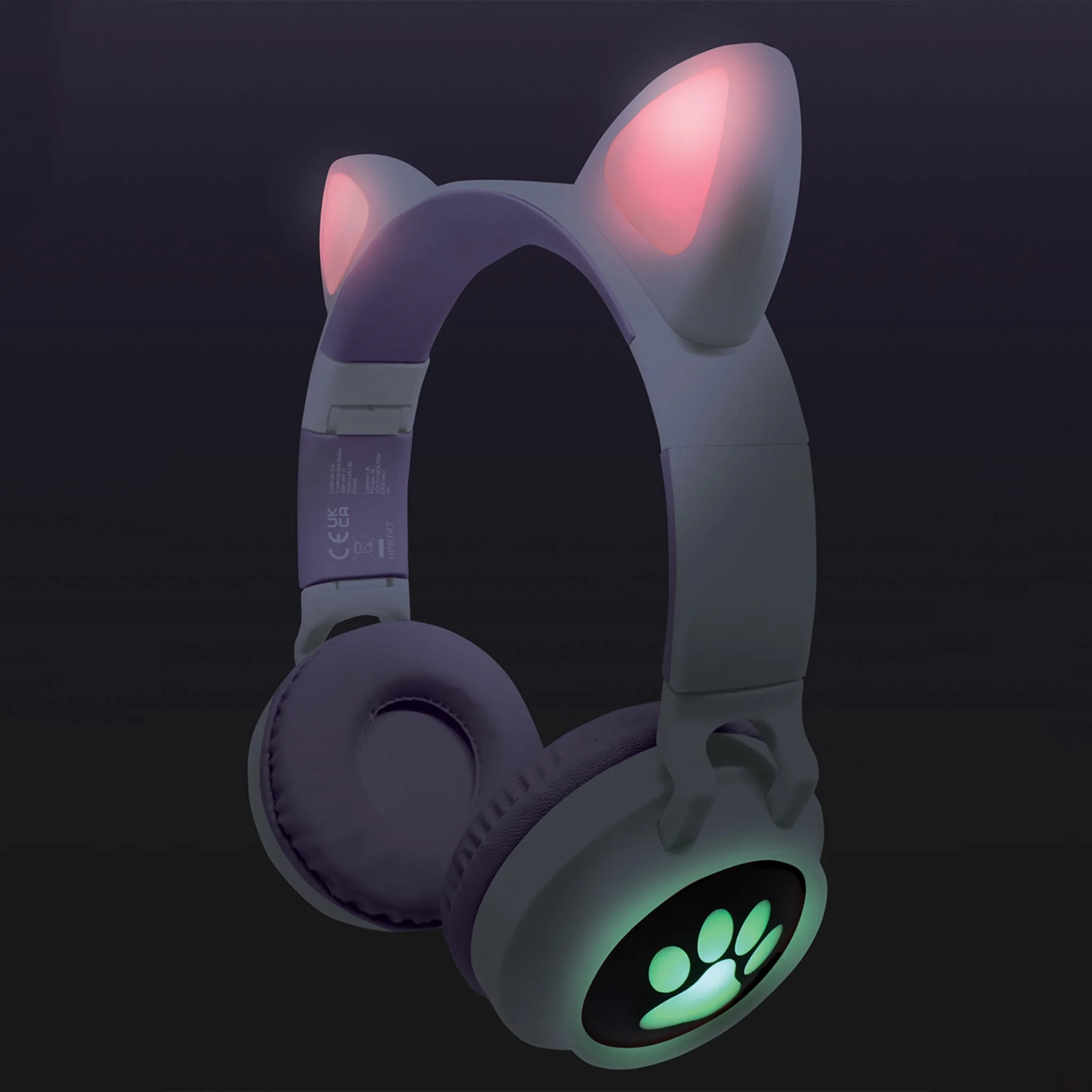Casque Bluetooth Lumineux - Chat - Image 3