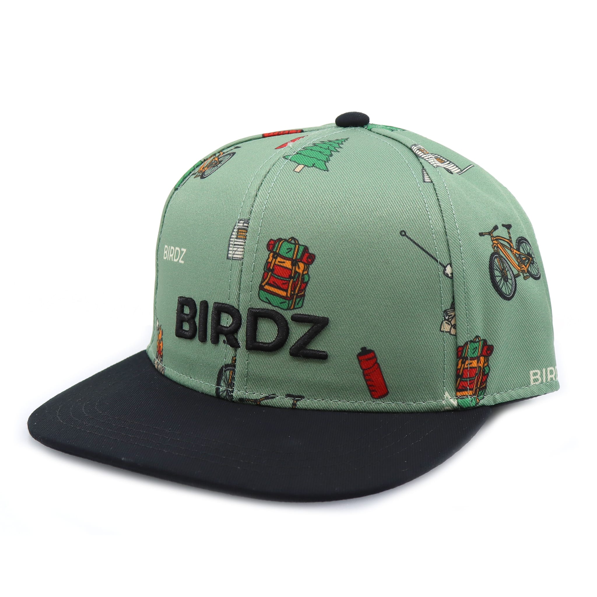 Casquette UV 50+ Imprimée Camping 2-16ans